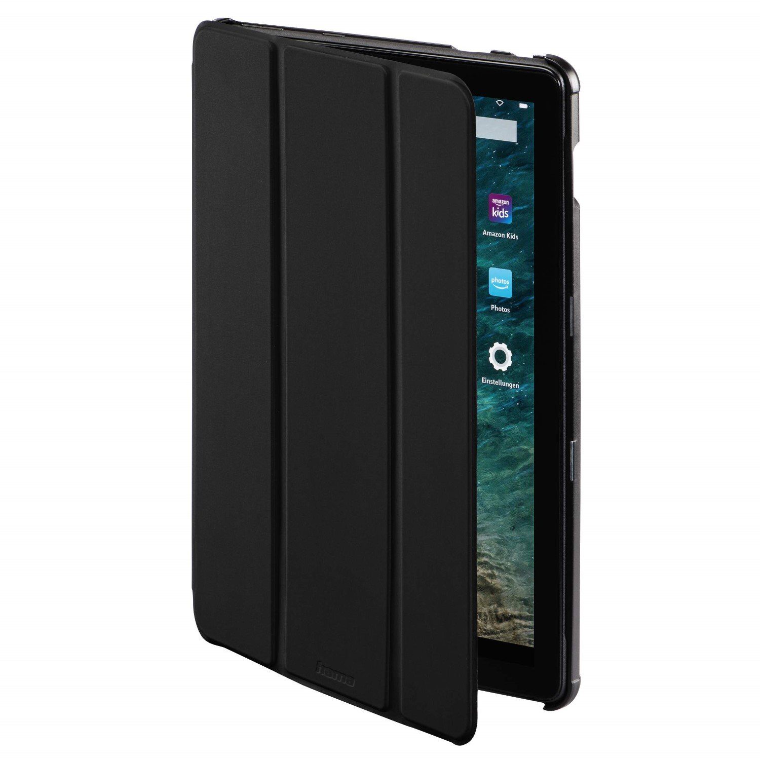 Hama Tablet-Hülle Smart Case Fold Tasche Cover Schutz-Hülle Black, Cover als flexibler schlanker Schutz mit Standfunktion