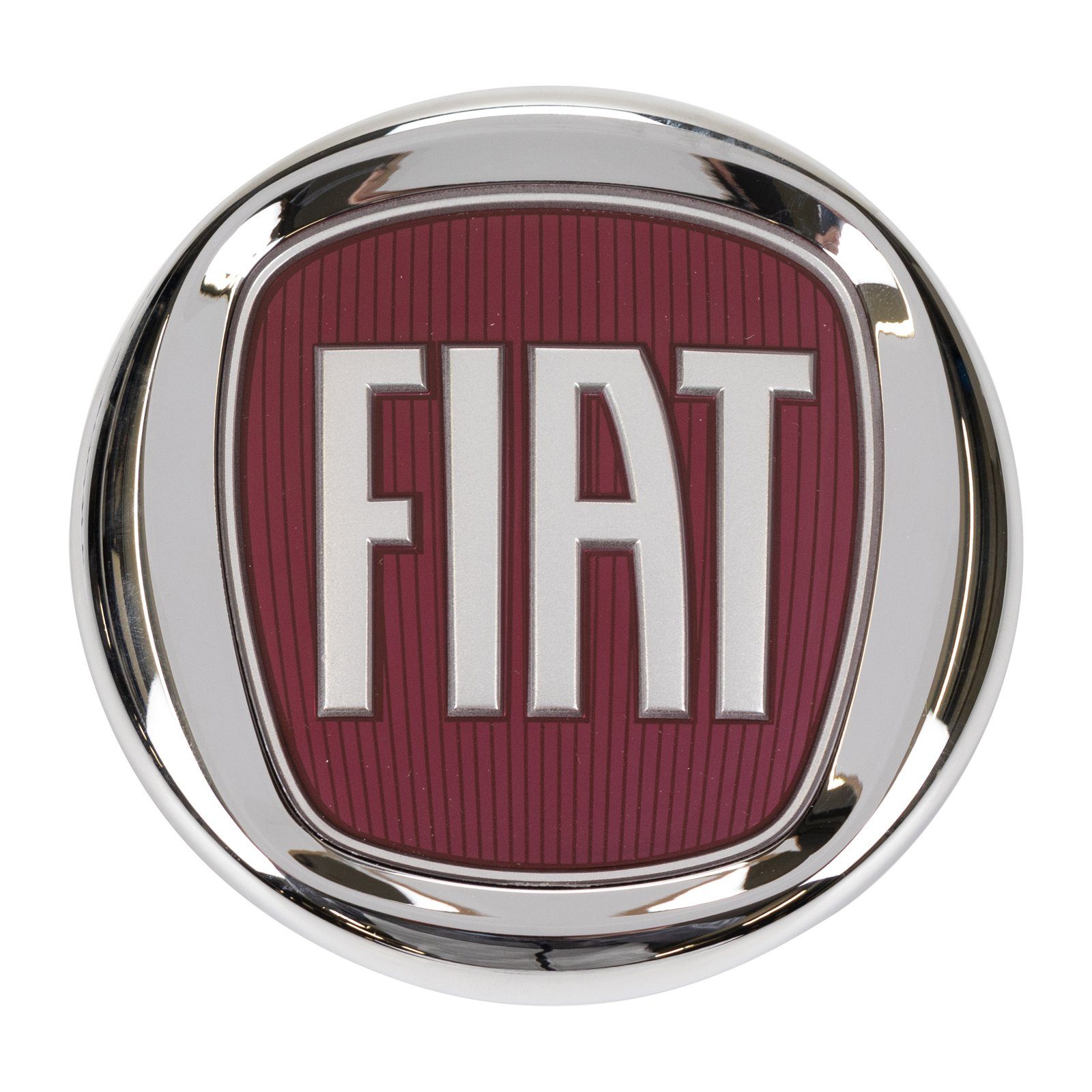 FIAT Frontstoßstange Original Emblem Logo Plakette 735578621, 1-St., Einbauposition: Vorne Kühlergrill