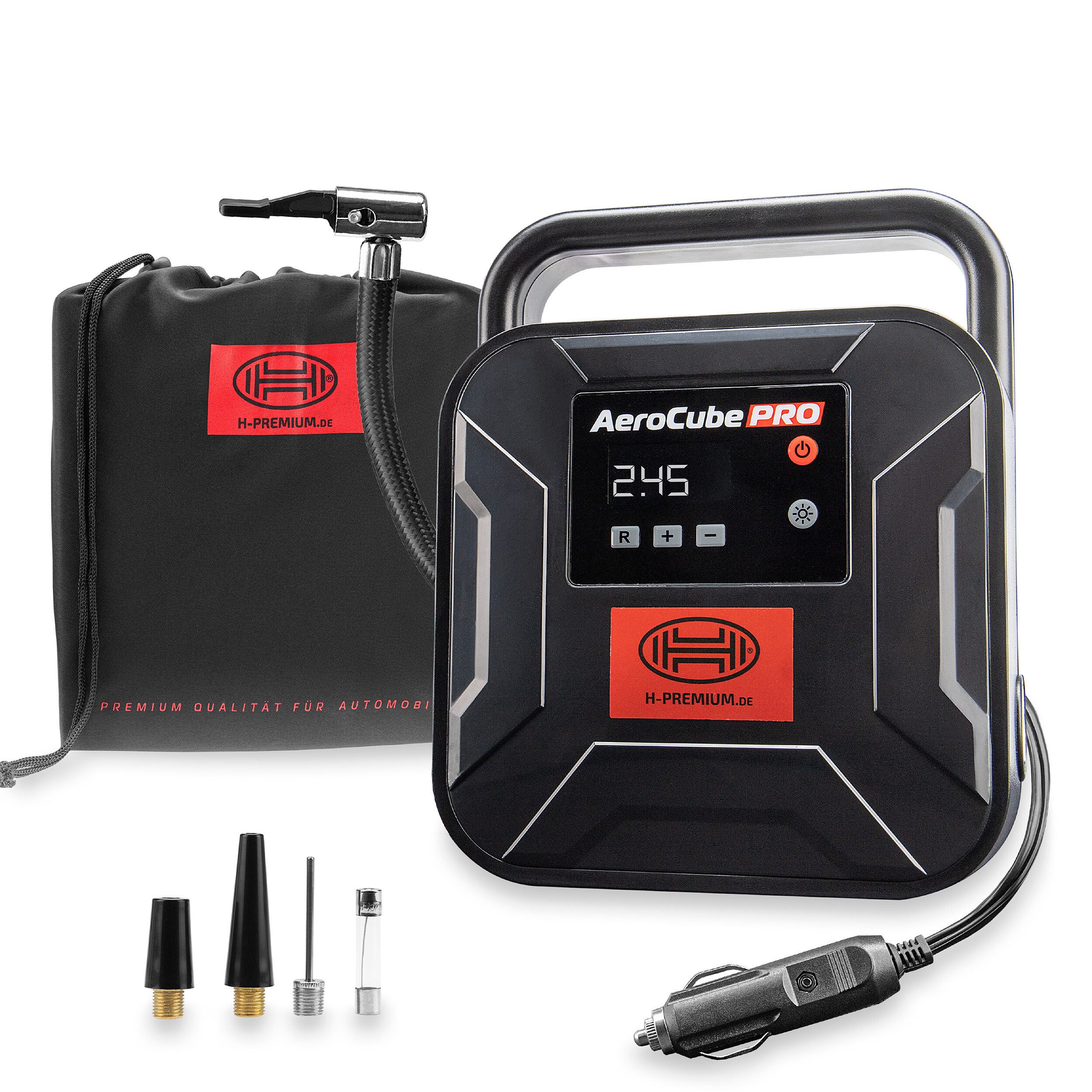 HEYNER Kompressor Auto Kompressor 12V elektr. Luftpumpe tragbar 10 bar, 120 günstig online kaufen