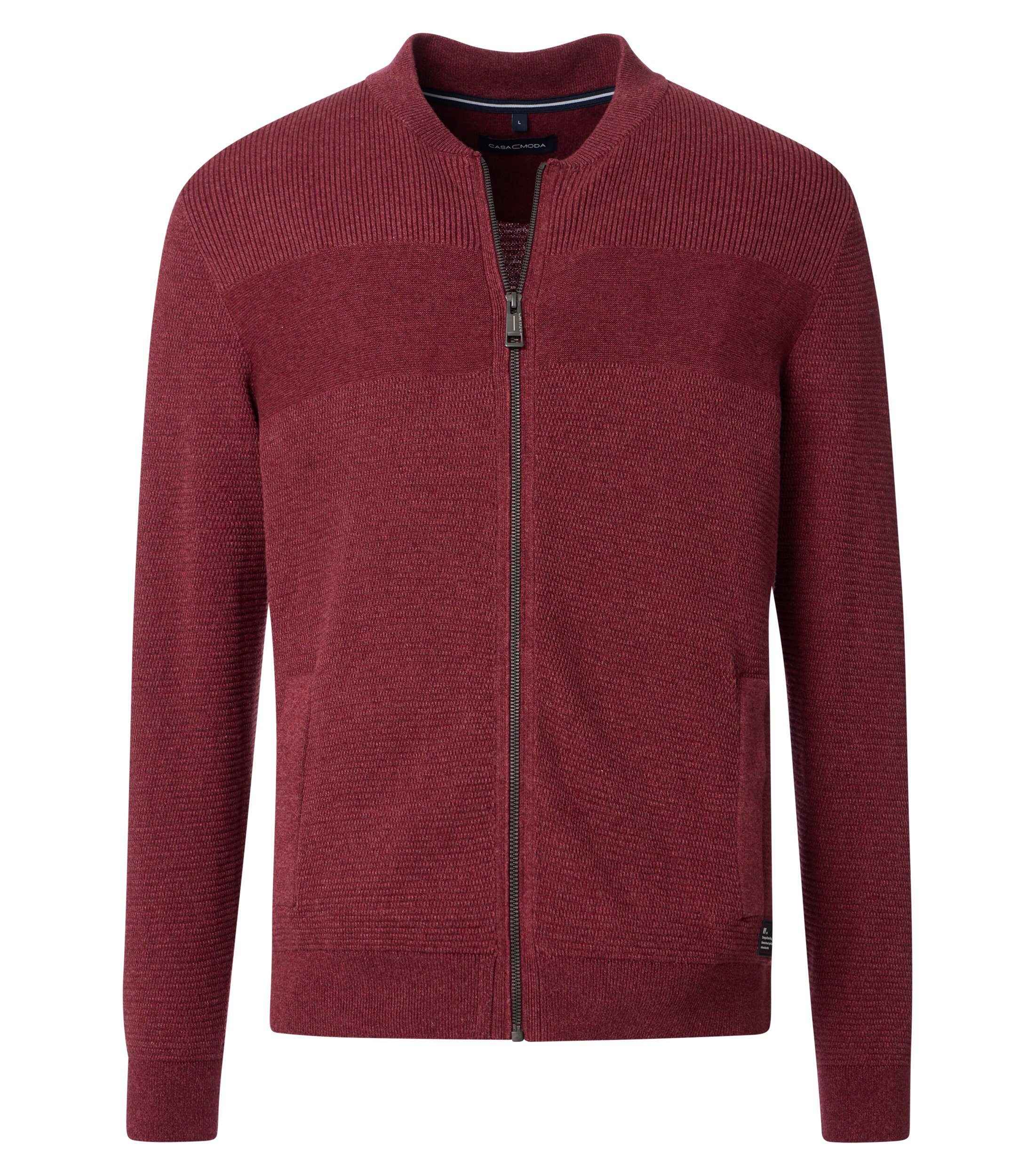 CASAMODA Strickjacke "CASAMODA Strickjacke uni" günstig online kaufen