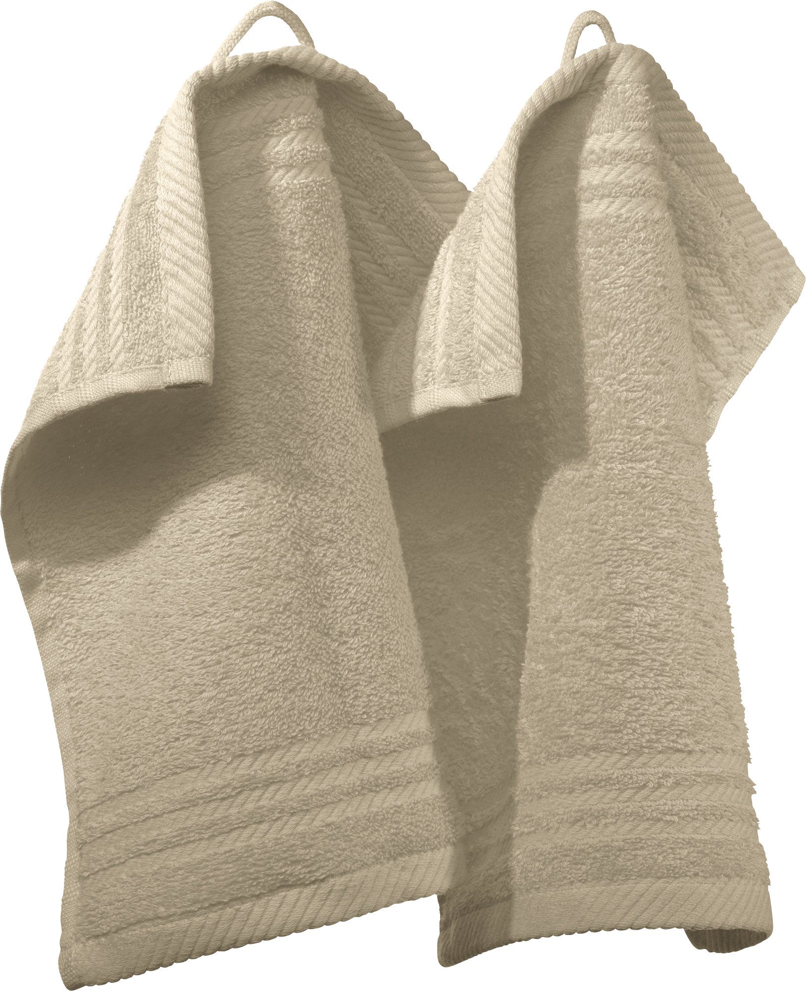 REDBEST Seiftuch Seiftuch 2er-Pack, Frottier, Walk-Frottier Uni