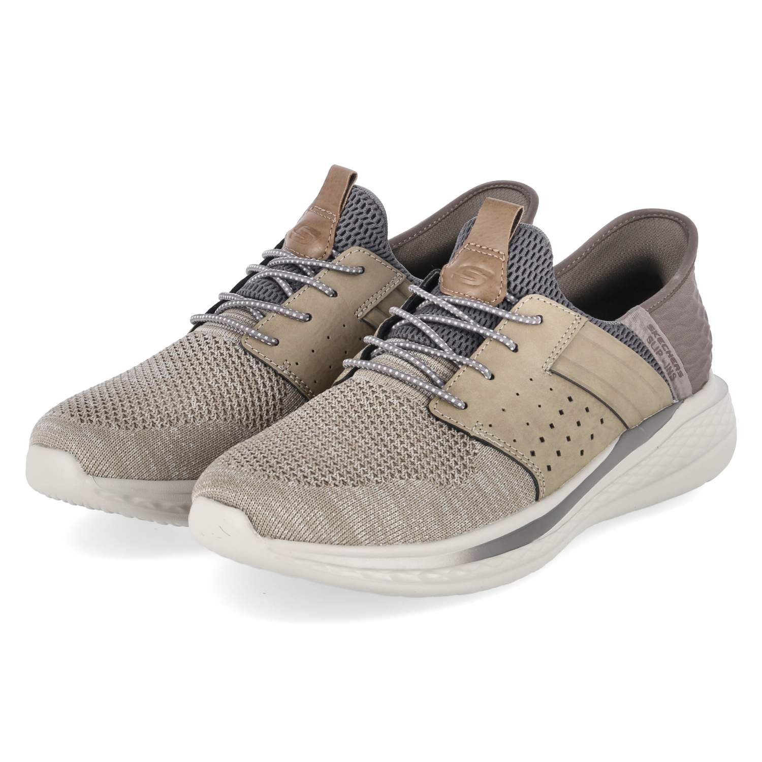 Skechers Skechers 210811 TPE Herren Textil & Synthetik grau Schnürschuh günstig online kaufen