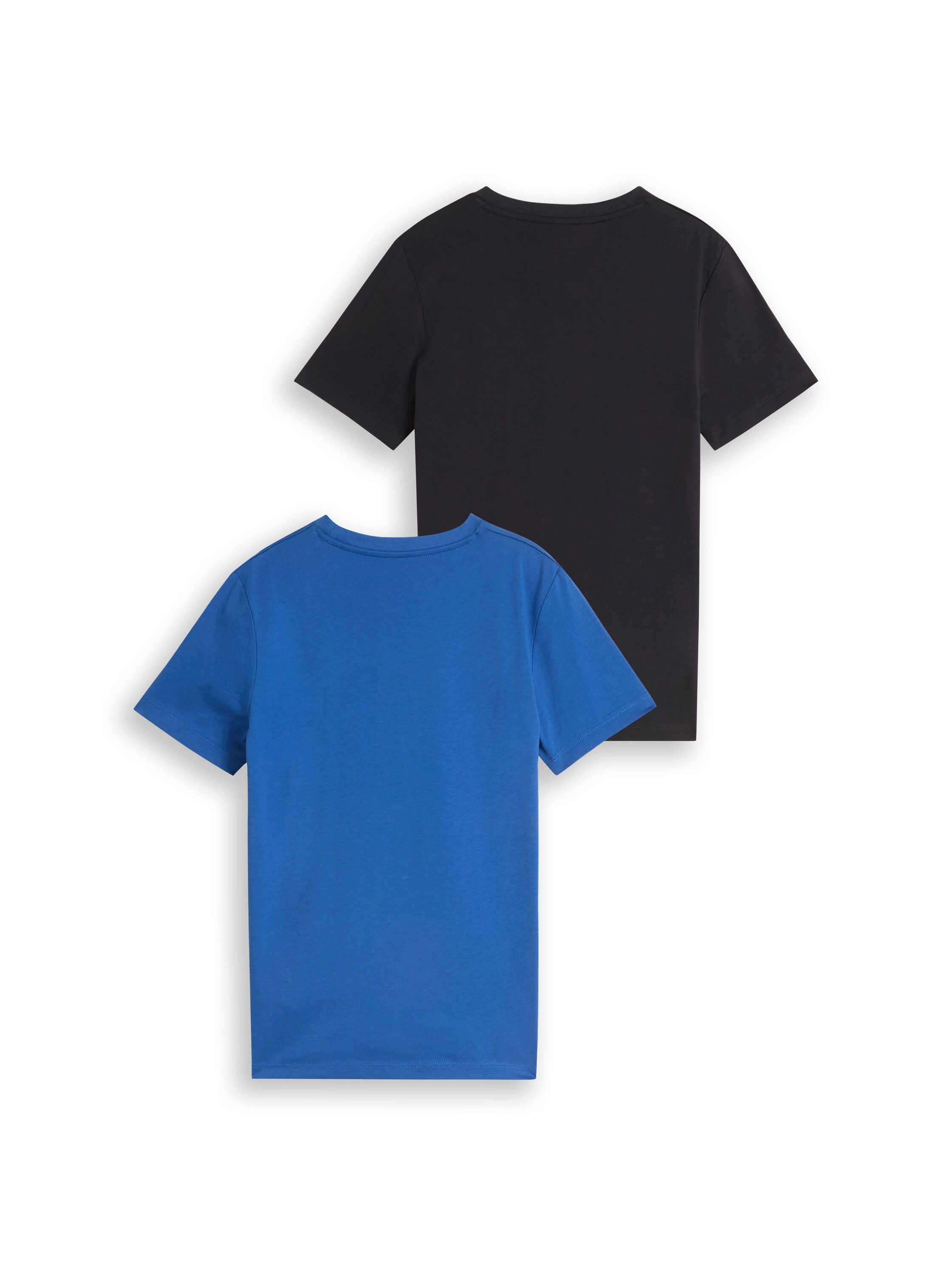 TOM TAILOR T-Shirt (Packung, 2-tlg) 2er Pack mit Print