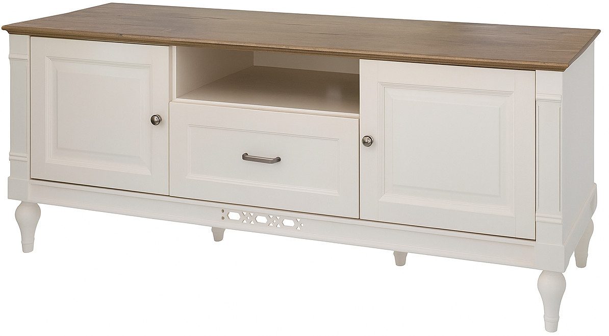 Xlmoebel TV-Schrank Moderner TV-Ständer aus Holz mit integriertem Wandregal (1-St., TV Staender) Hergestellt in Europa