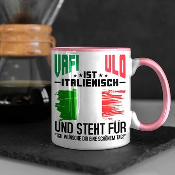 Trendation Tasse Trendation - Italiener Tasse Geschenk Vaffanculo Sizilien Tourist Reisen Lustiger Spruch