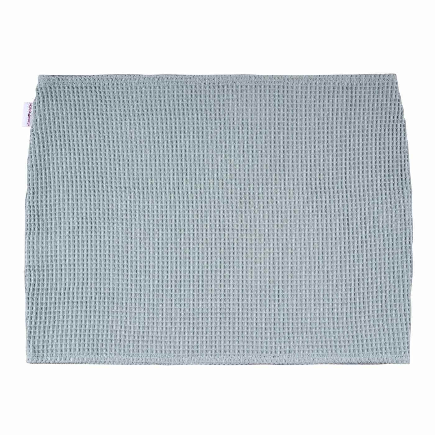HOBEA-Germany Stillkissenbezug Baby Lagerungsbezug Waffelmuster graublau, günstig online kaufen