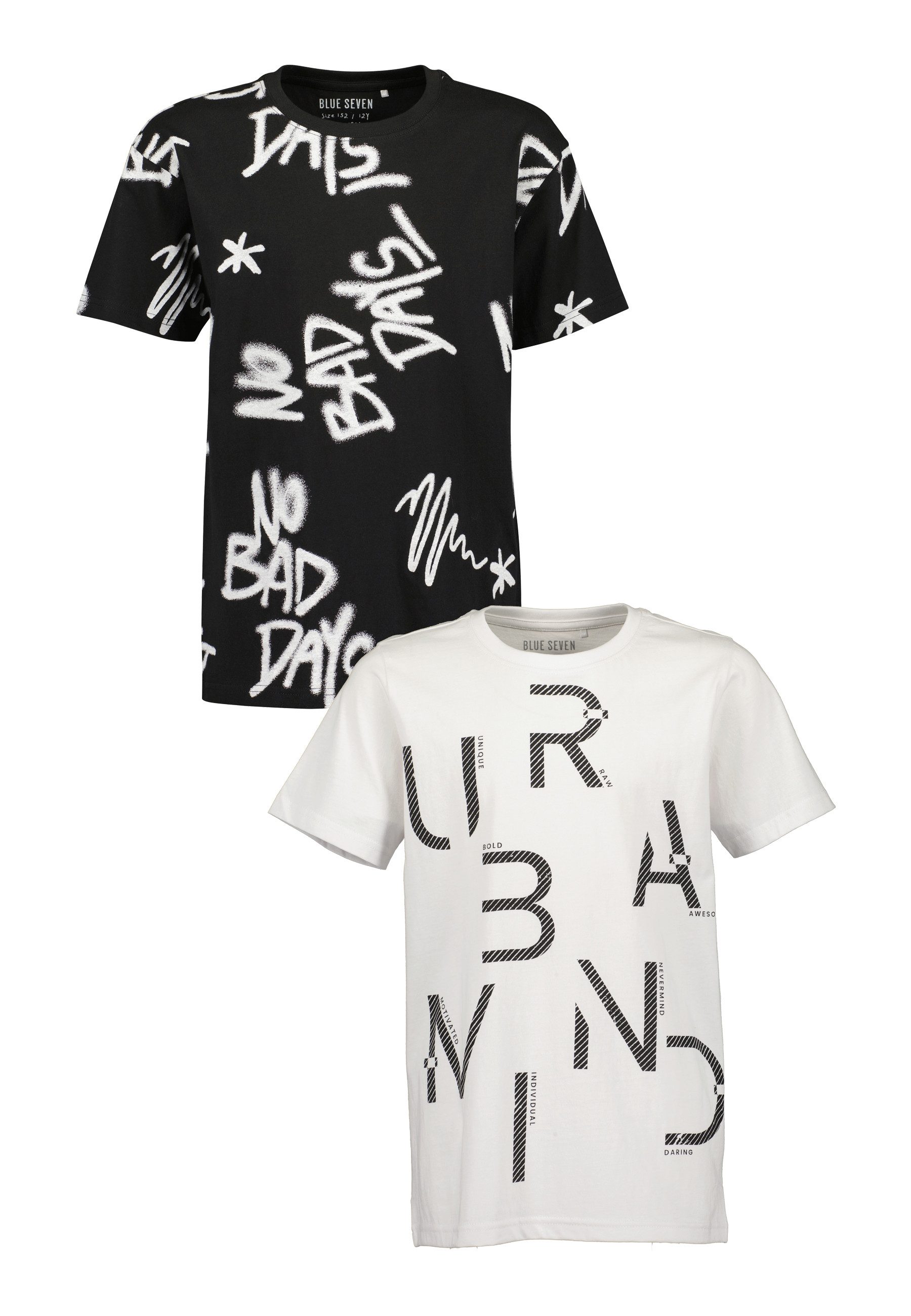 T-Shirt Blue Seven T-Shirts 2 PACK