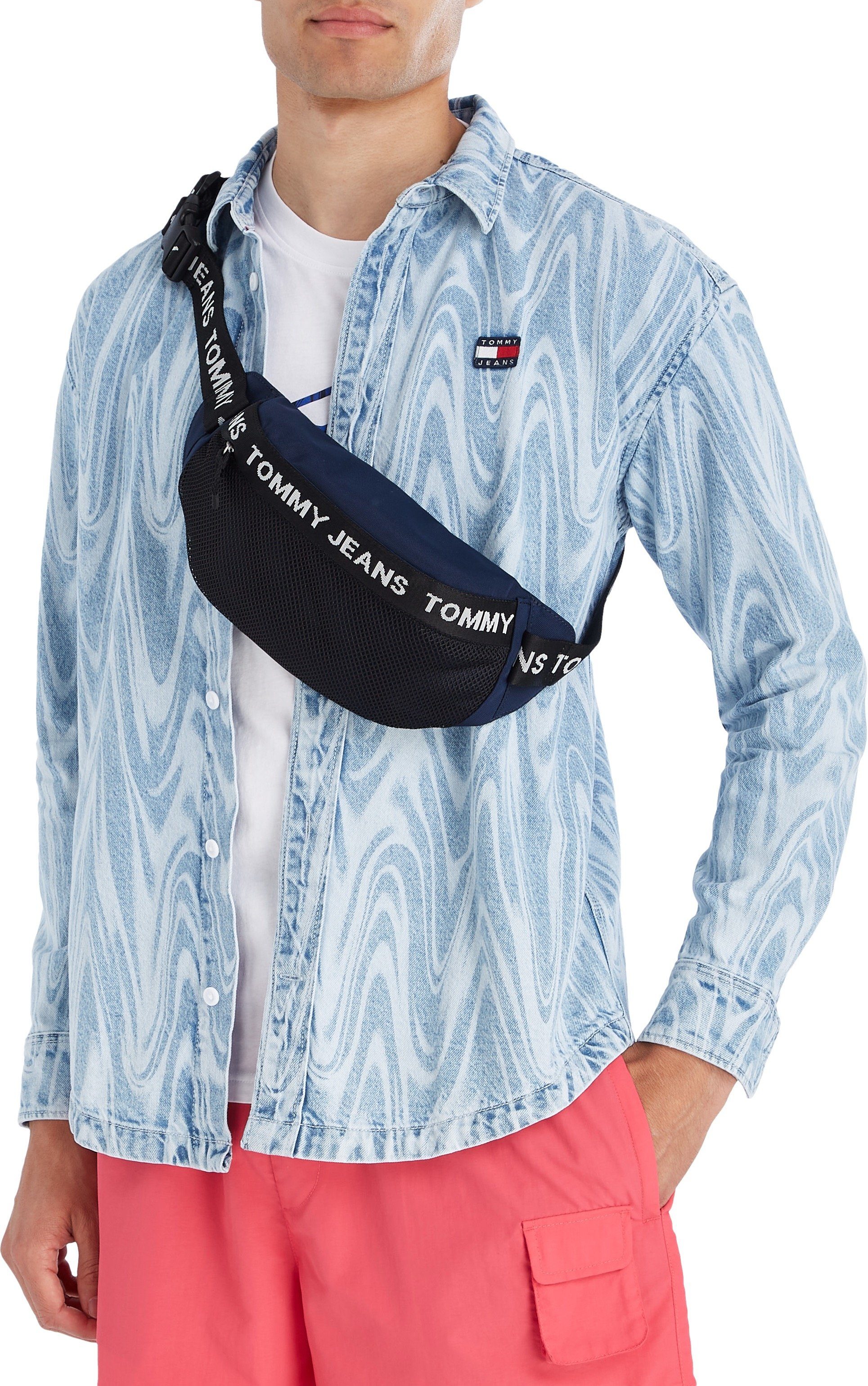 Tommy Jeans Bauchtasche TJM ESSENTIAL modischem mit BUM Logo BAG, Schriftzug