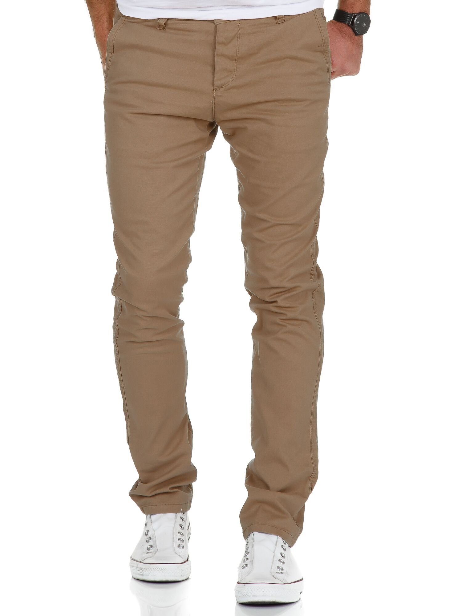 REPUBLIX Chinohose SERGINO Herren Regular Slim Hose Jeans Chino günstig online kaufen