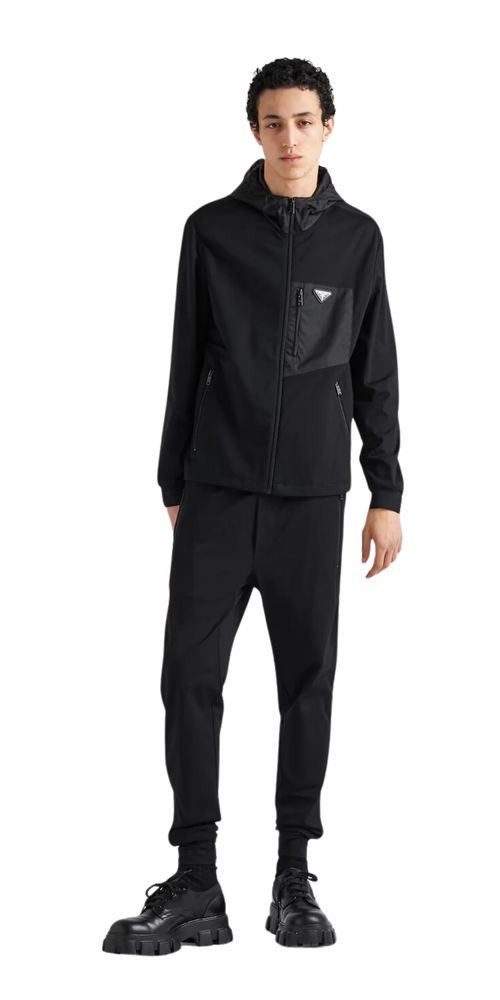 PRADA Strickjacke Prada Strickjacke Schwarz Herren XS