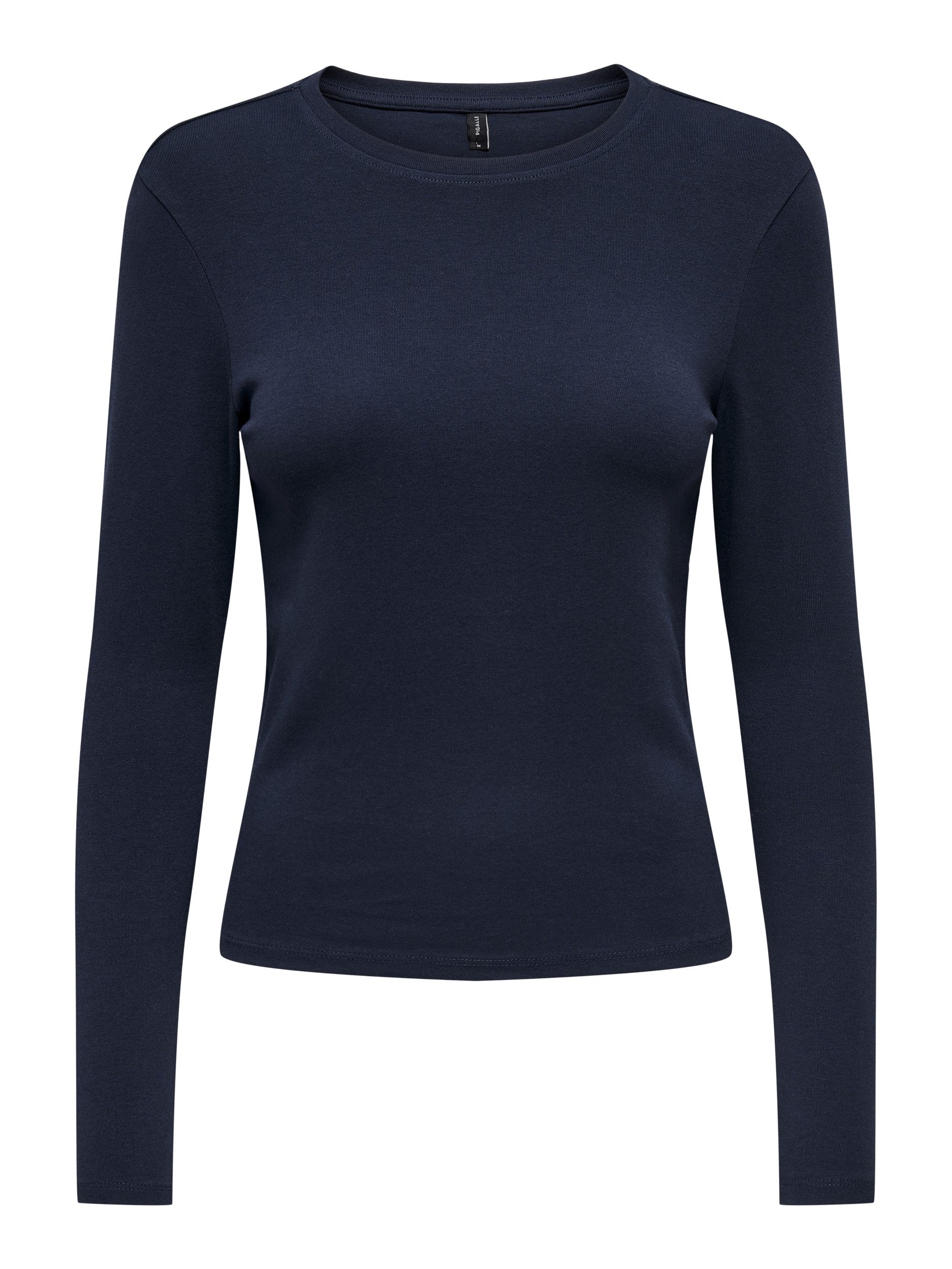 ONLY T-Shirt ONLRILEY O-NECK L/S TOP JRS NOOS, Night Sky günstig online kaufen