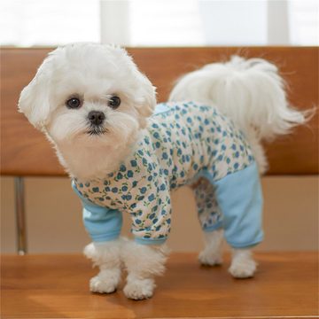 Rouemi Hundemantel Haustiermantel, Kleidung für kleine Hunde, bedruckter Mantel