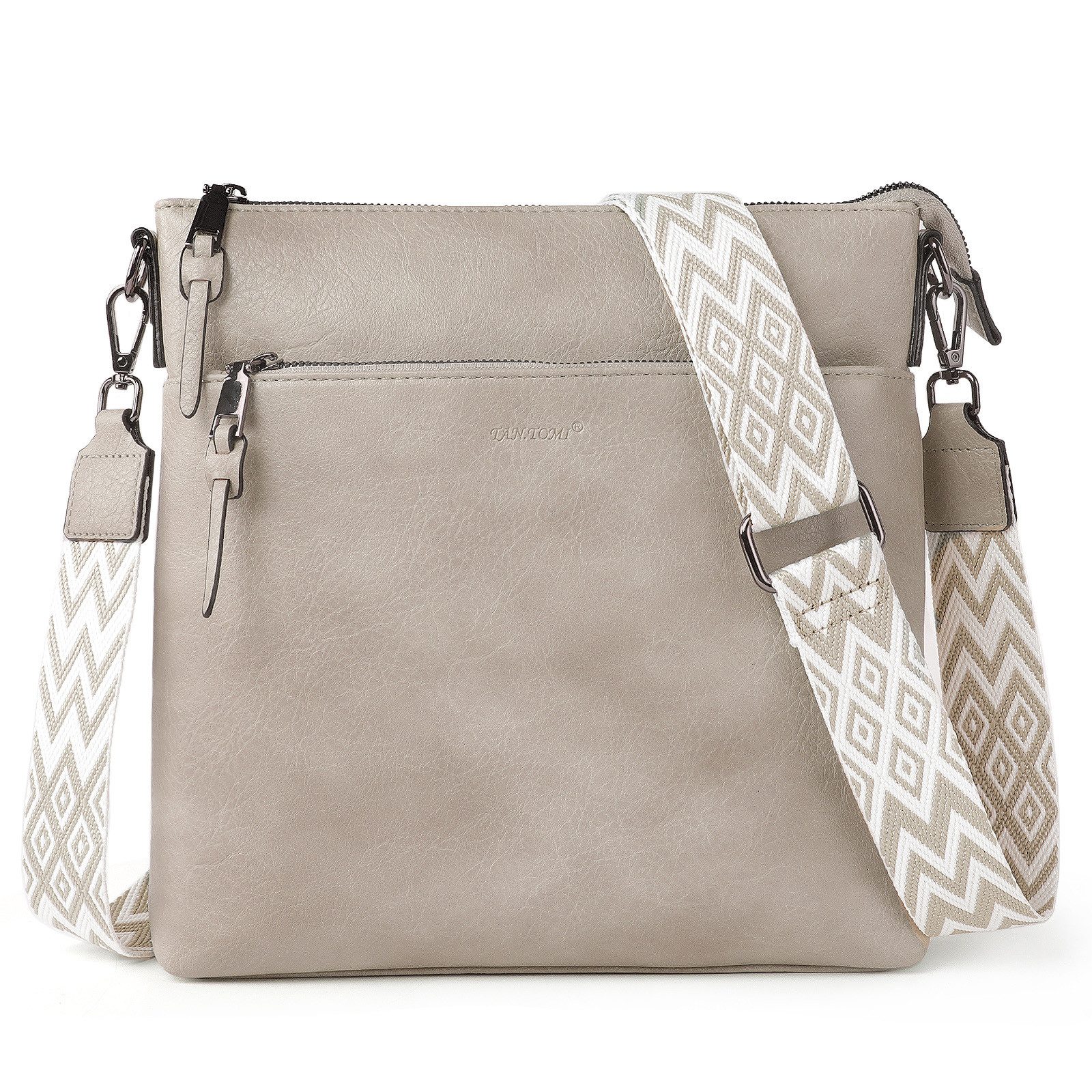 TAN.TOMI Umhängetasche Damen Handtasche Klein Henkeltasche Schultertasche Crossbody Bag, Für Pendeln Reise Campus Sport Rucksäcke, Tasche mit viel Stauraum