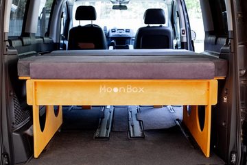 Moonbox Campingliege Moonbox Heckbettsystem Campingbox Schlafsystem VW Van Kombi 200x130x50 Nur Liegefläche