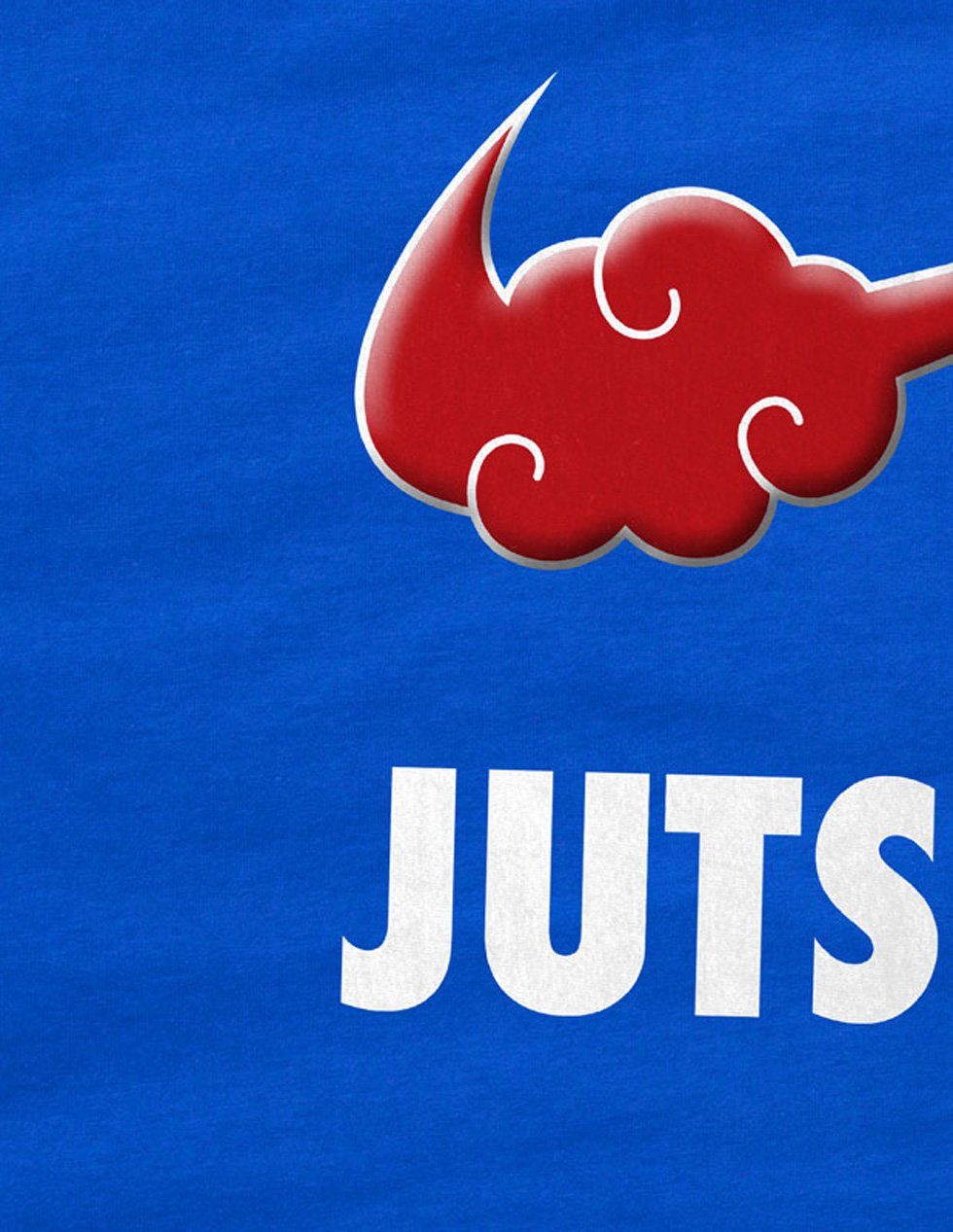 japan Print-Shirt T-Shirt Jutsu style3 fuchs ninja anime Herren blau it manga