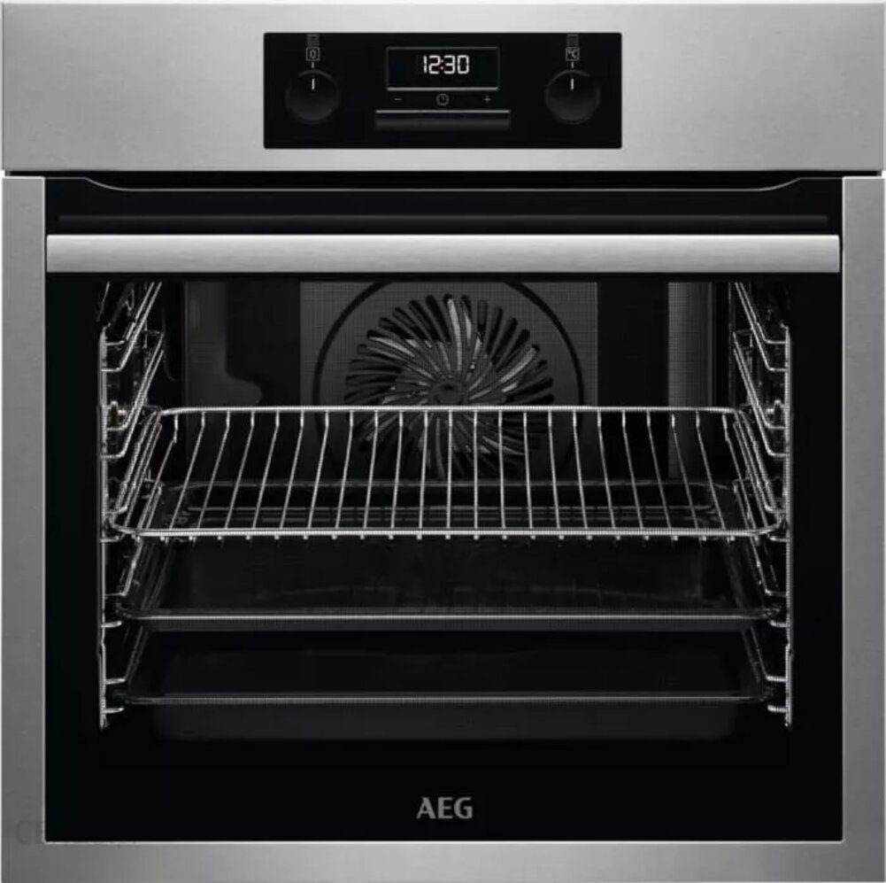 Backofen Edelstahl 71 L versenkbare Drehknöpfe BES331110M