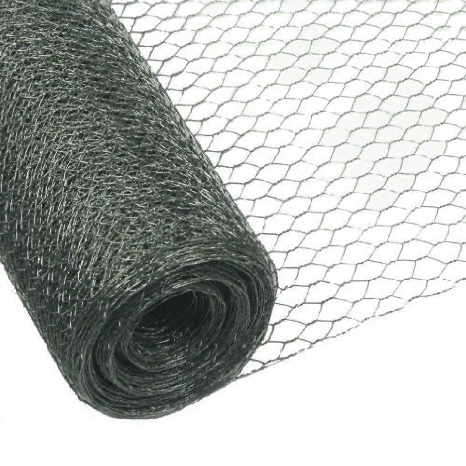 Garmix Sechseckgeflecht Kaninchendraht Verzinkt 50cm 50m 13mm 0,7mm