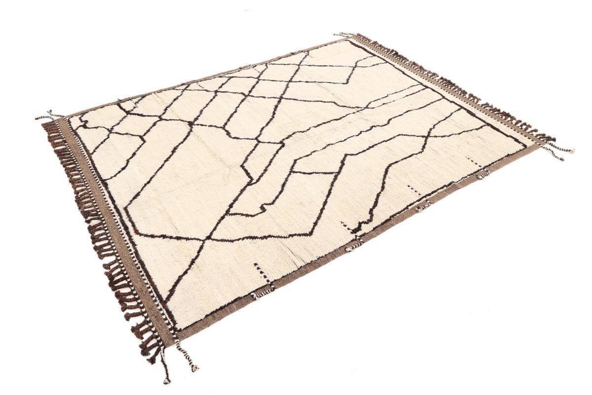 Orientteppich Berber Marrocon Atlas 211x283 rechteckig, mm Höhe: 20 Trading, Handgeknüpfter Orientteppich, Moderner Nain