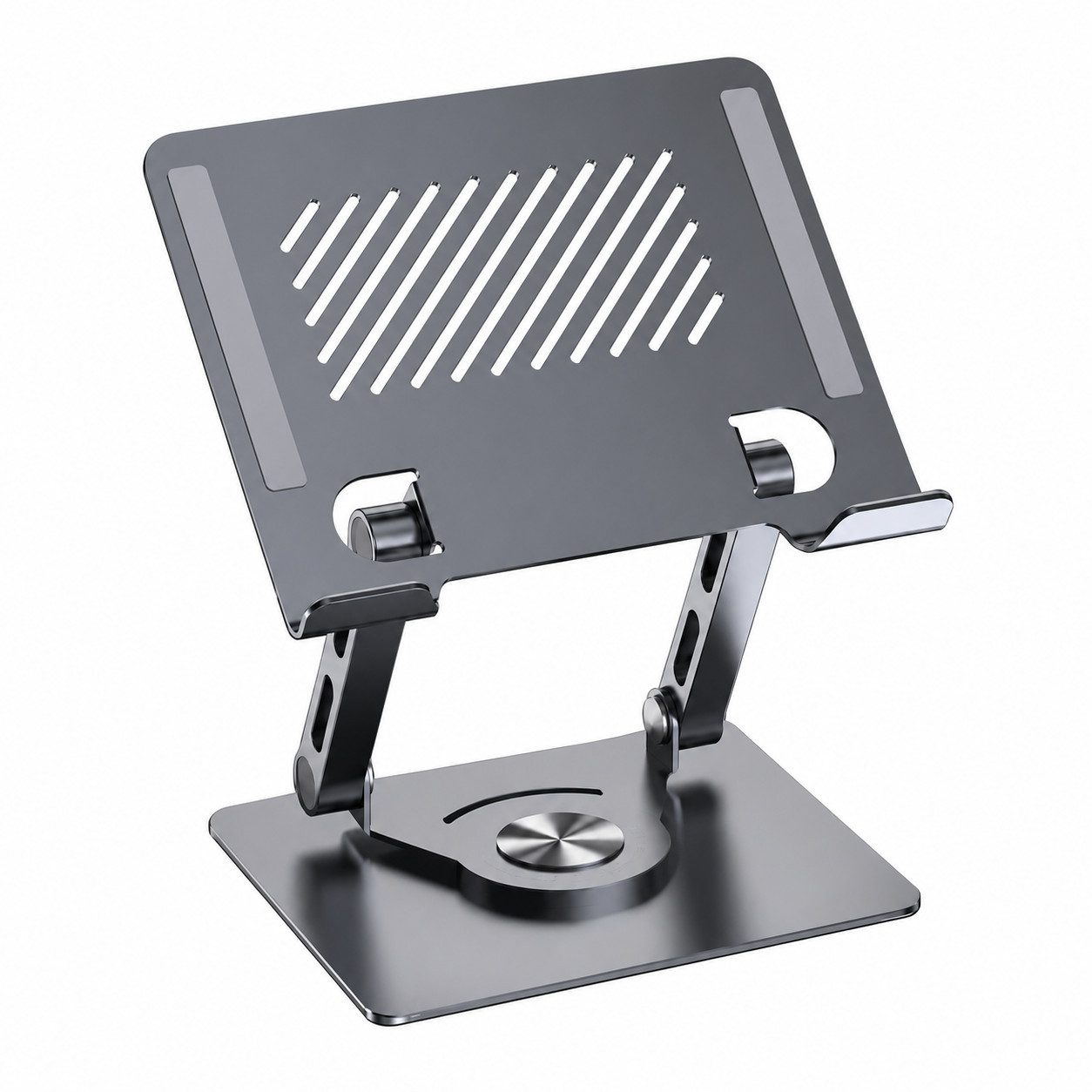 XEOOCE Handy-Halterung Handy Tablet- und Laptopständer, 360° drehbar, Dunkelgrau, (bis 65 Zoll)