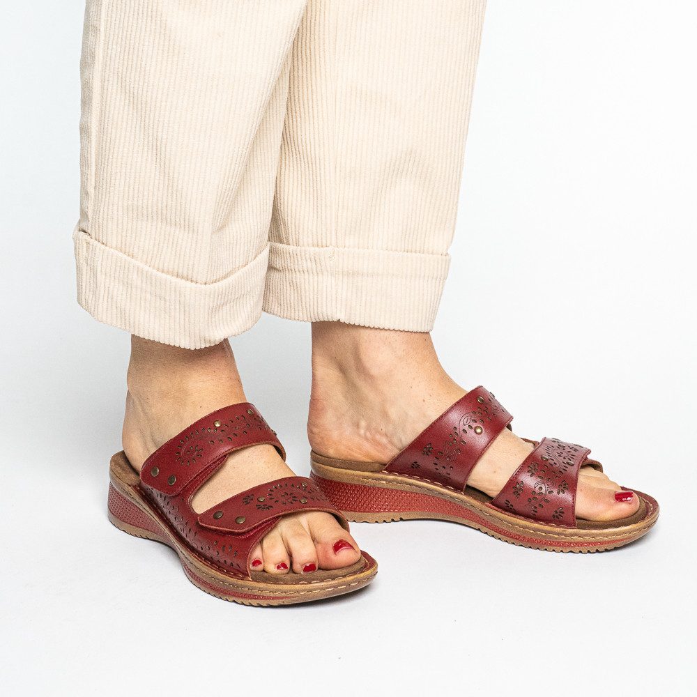 Ara HAWAII Pantolette Keilabsatz, Schlupfschuh, Sommerschuh, in G-Weite (weit)