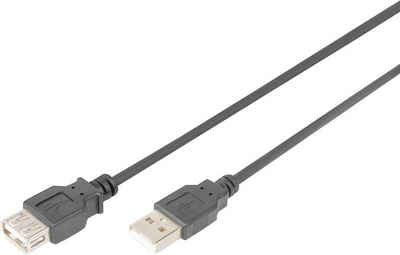 Digitus USB 2.0 Verlängerungskabel USB-Kabel, USB Typ B, USB Typ A (300 cm)