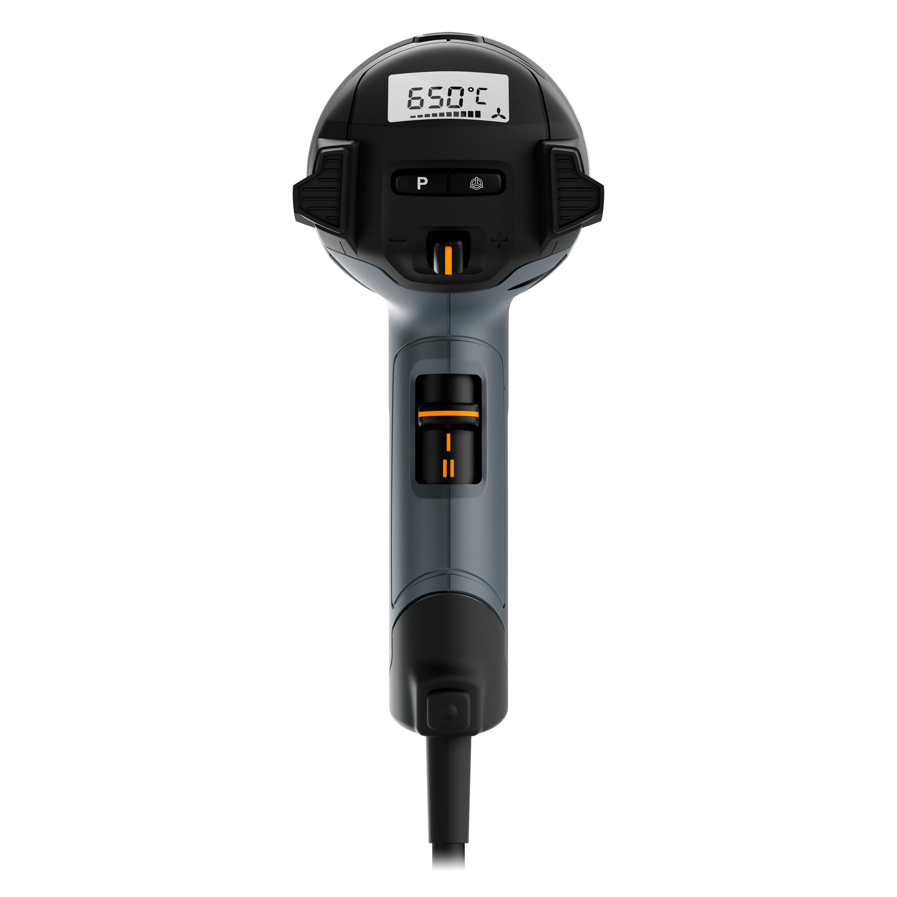 steinel Heißluftgebläse HG 2320 E, bis max. 650,00 °C, mit LCD-Display, Überhitzungsschutz, 3 m Kabel
