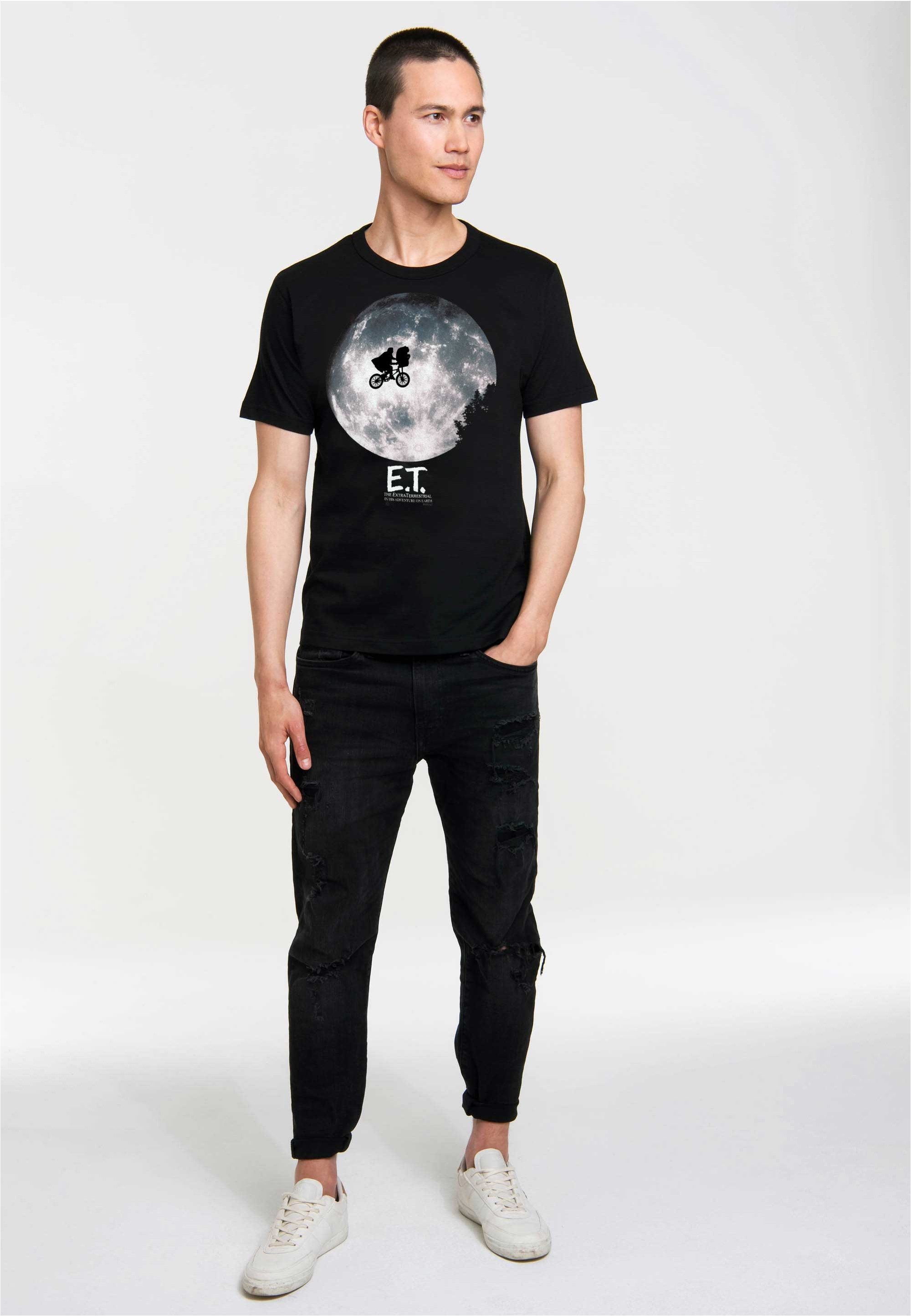 LOGOSHIRT T-Shirt E.T. - Mond mit coolem Print