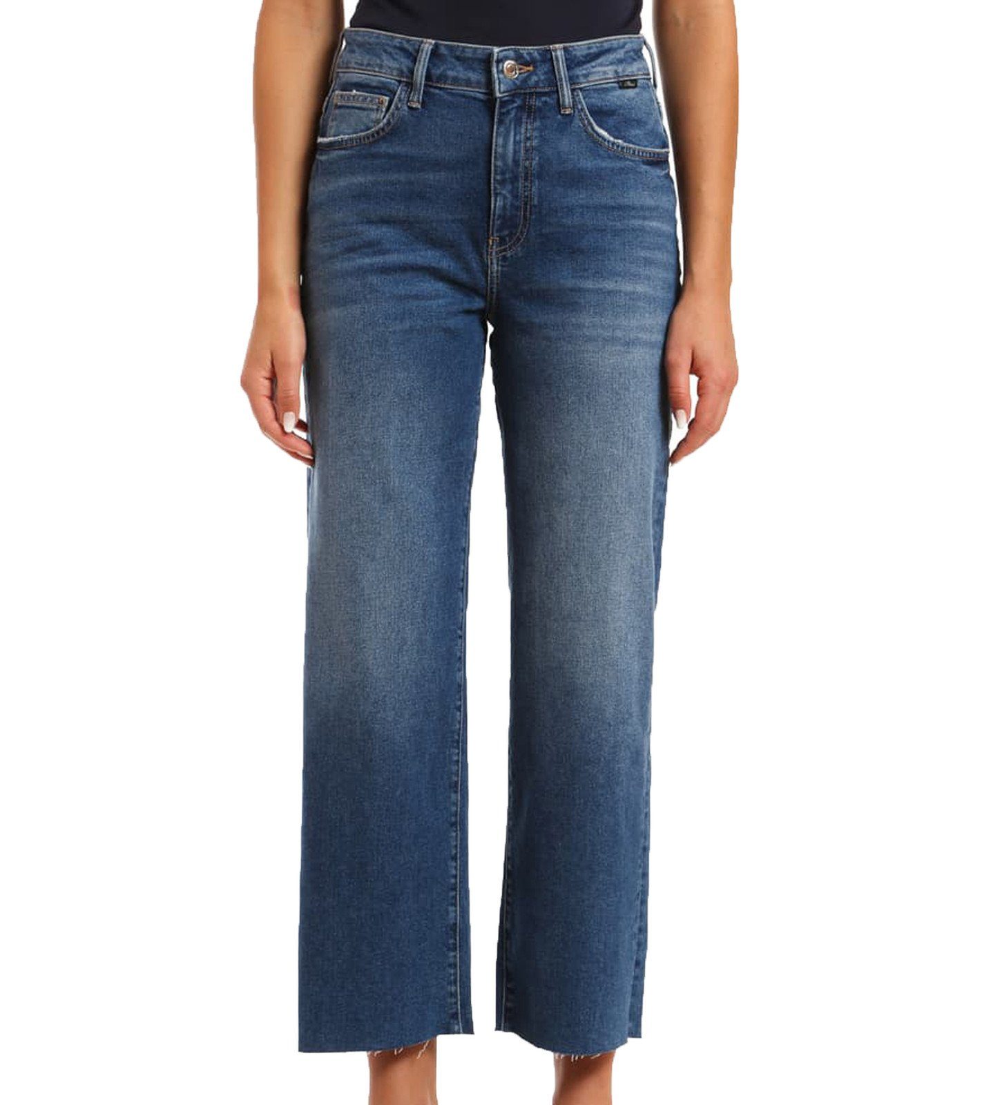 Mavi Culotte »Mavi Romee 7/8 Jeans-Culotte modische Damen Denim-Hose mit  Fransen Sommer-Hose Blau« online kaufen | OTTO