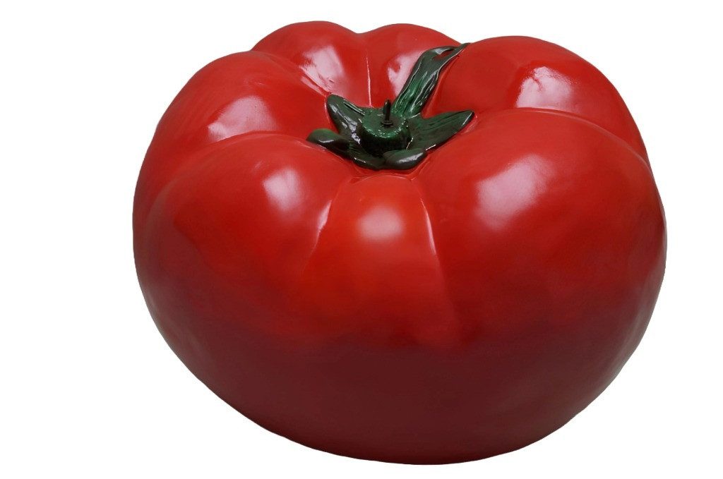 Skulptur Design Tomate Figur Garten Statue Skulptur Figuren Skulpturen