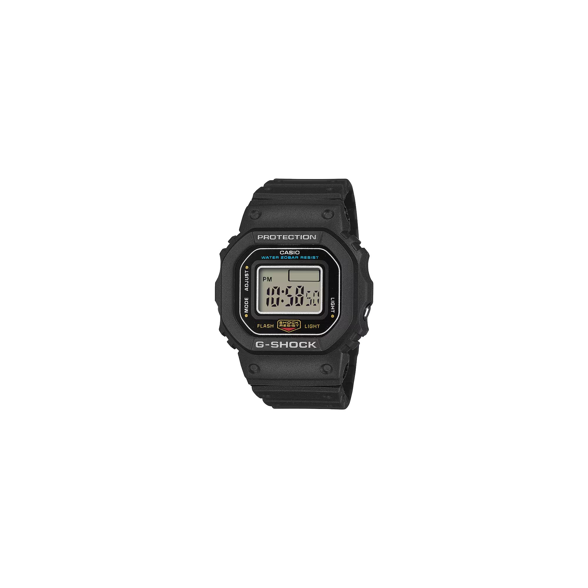 CASIO Часыring Casio Unisex Ringuhr G-SHOCK SERIE 5600 Digital DWN-5600-1ER Schwarz