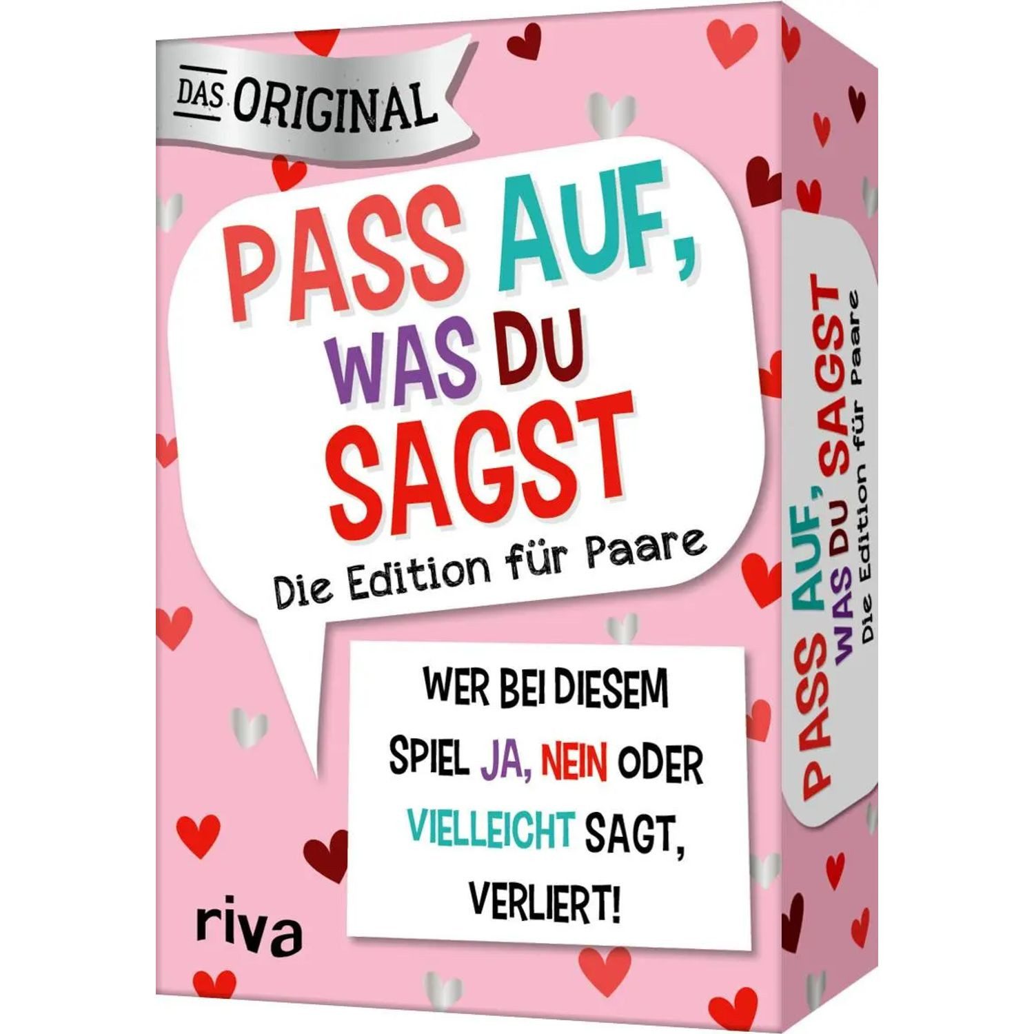 Riva Spiel Pass auf, was du sagst - Die Edition für Paare
