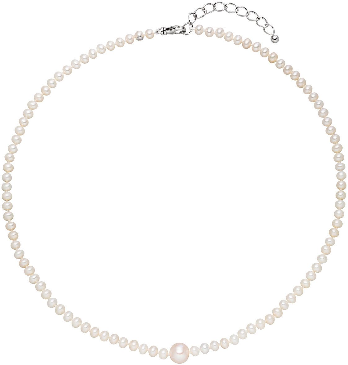 Perlenkette Schmuck Geschenk Silber 925 Halskette La Maddalena, L46
