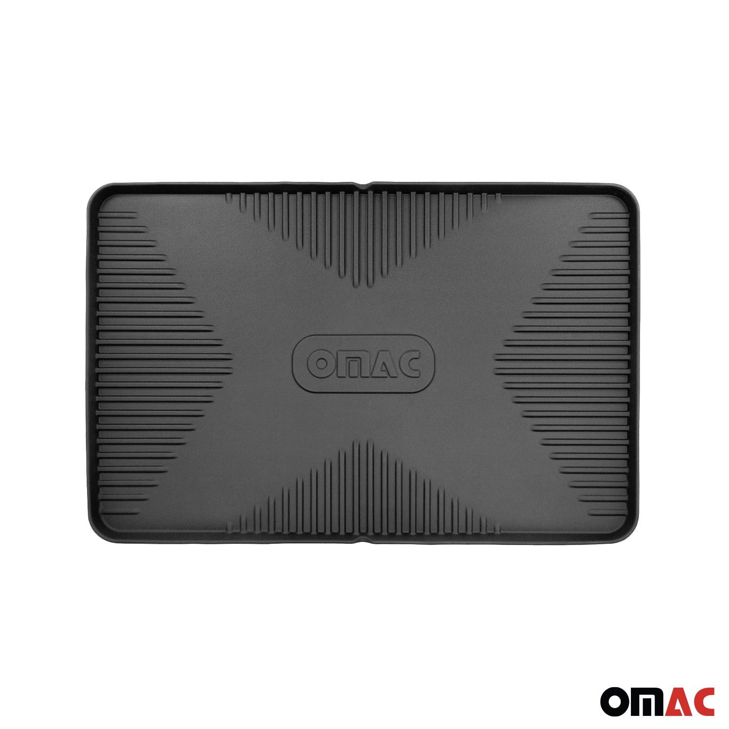 OMAC Bodenmatte Fahrradmatte Antirutsch Bodenschutzmatte Mehrzweckmatte 115x75cm Gummi