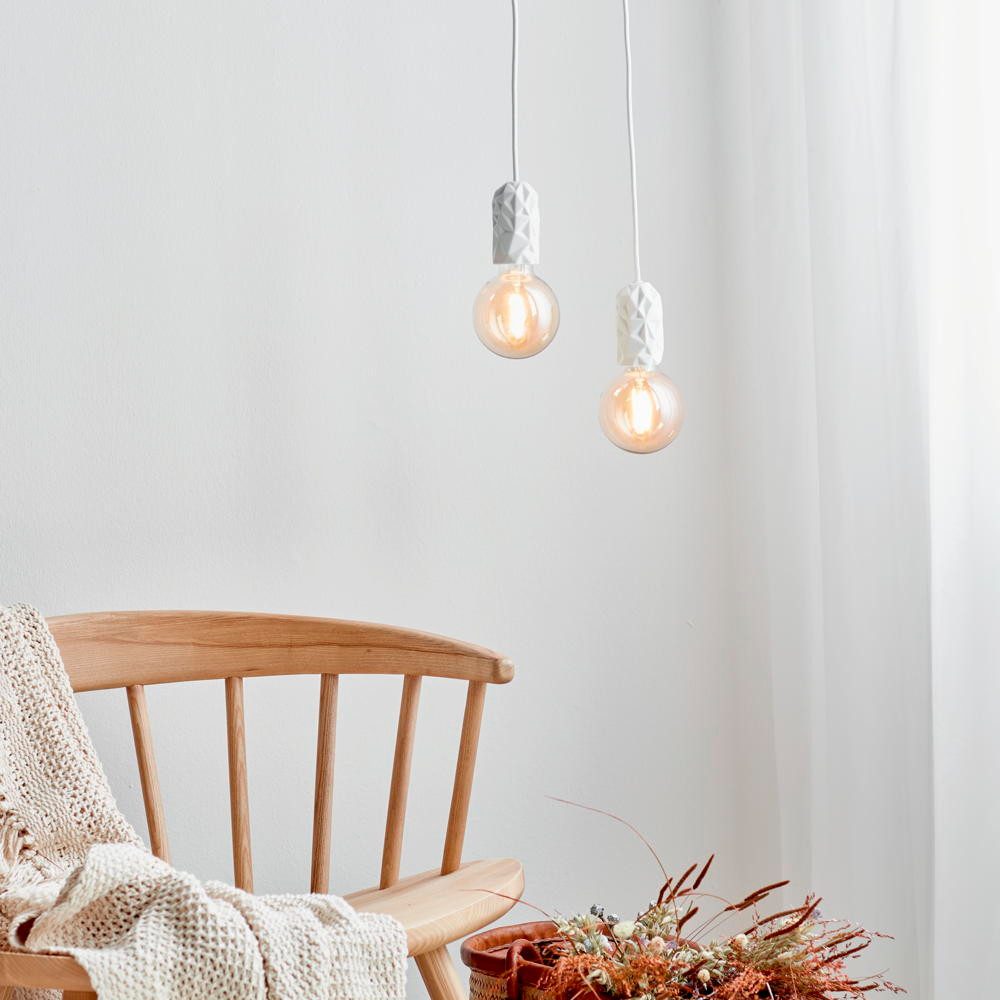 Nordlux Pendelleuchte Pendelleuchte Hang in Weiß E27