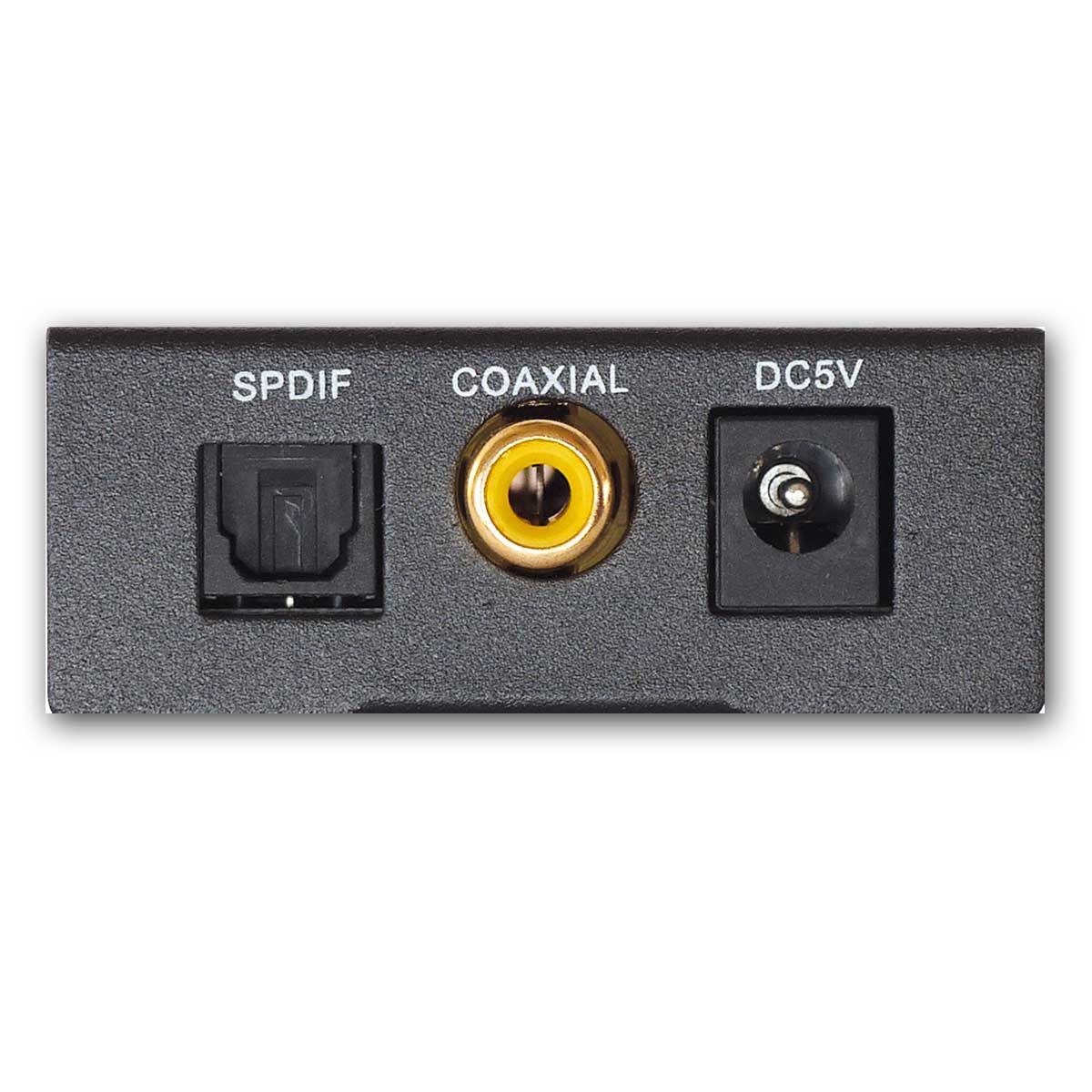 Dynavox Digital/Analog-Wandler, Mini-DAC TV-Adapter