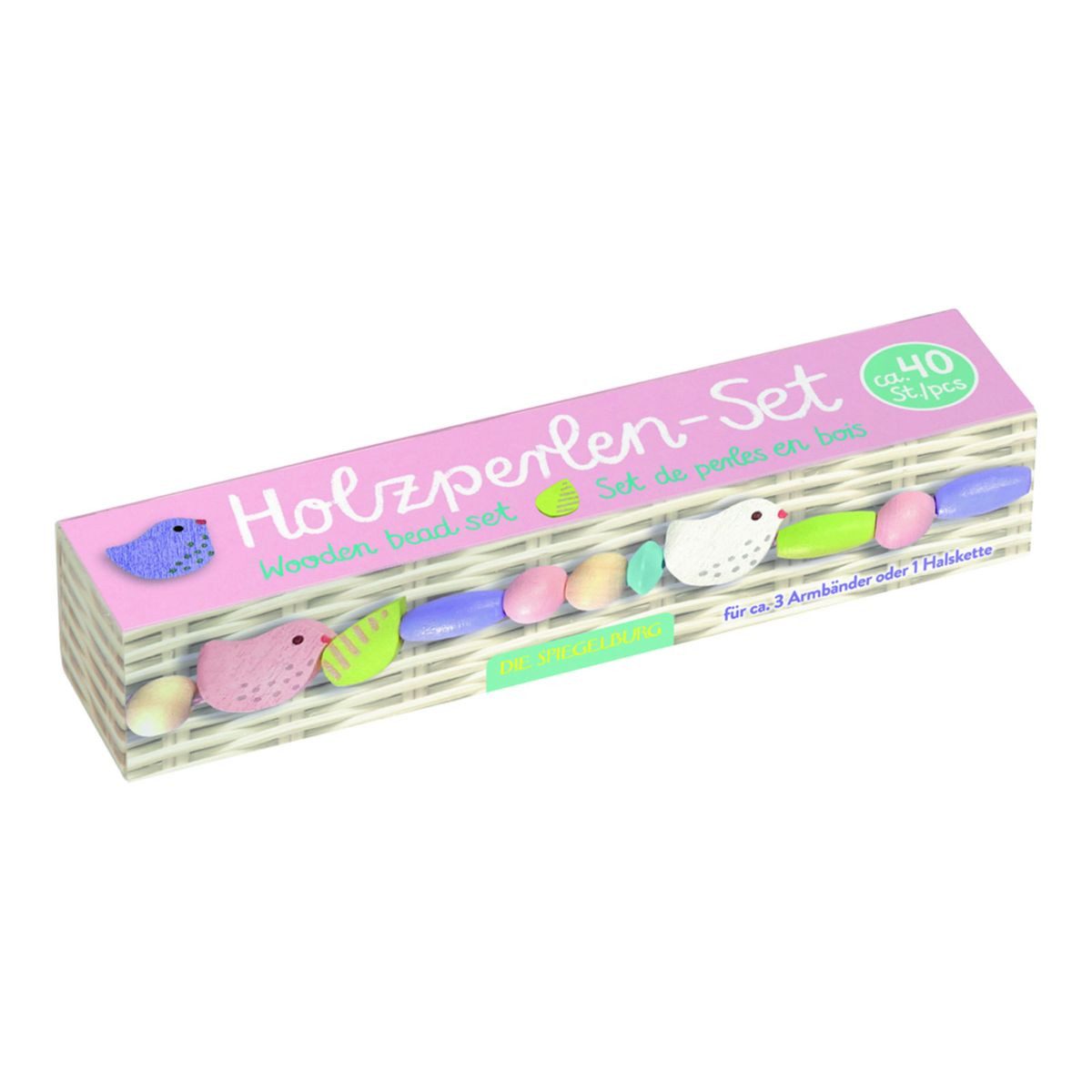 COPPENRATH DIE SPIEGELBURG Bastelperlen Coppenrath 20811 - Die Spiegelburg - Fröhliche Ostern - Holzperlen-Se