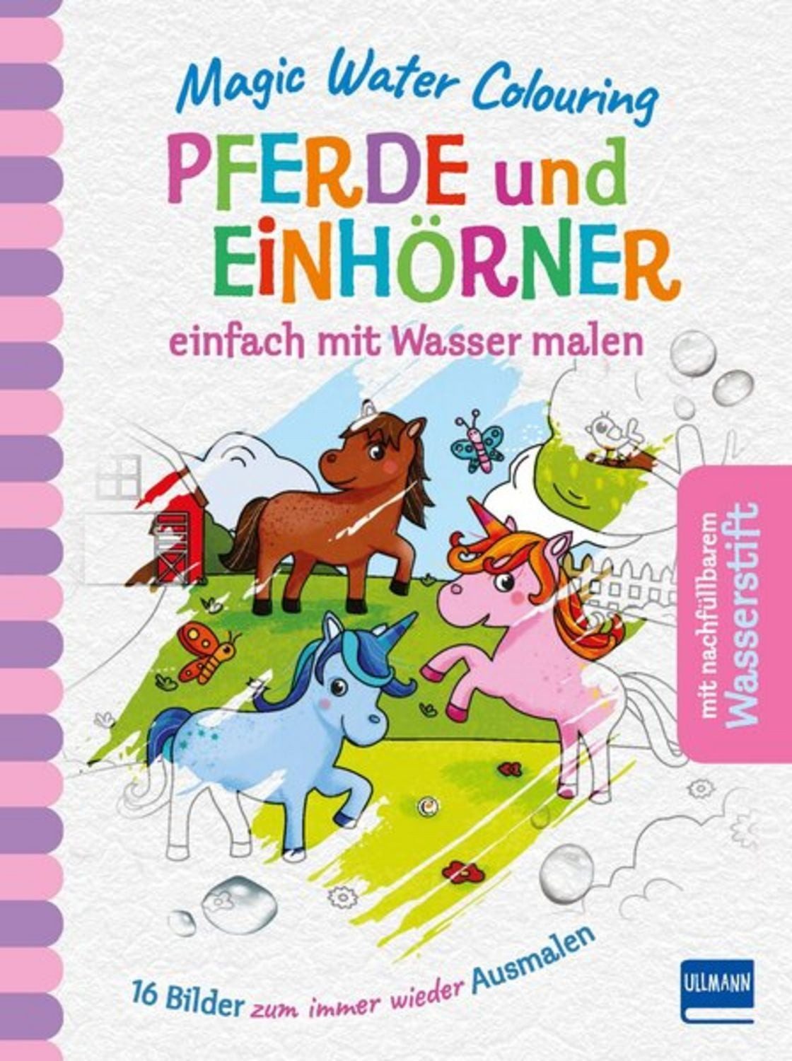 Magic Water Colouring - Pferde und Einhörner / diverse