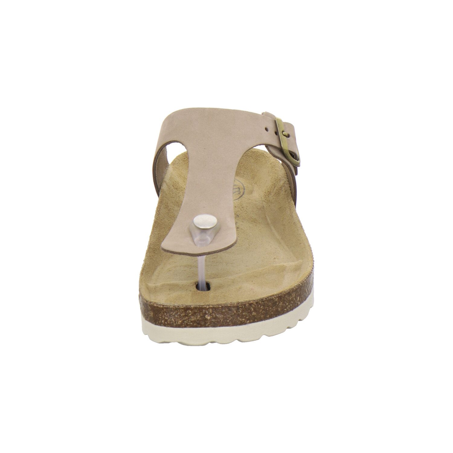 AFS-Schuhe 210712 Zehentrenner Pantolette für Damen mit Fußbett, bequeme Sa günstig online kaufen