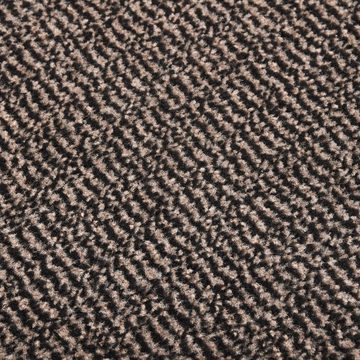 Fußmatte getuftet Dunkelbraun 90x150 cm, furnicato, Rechteckig