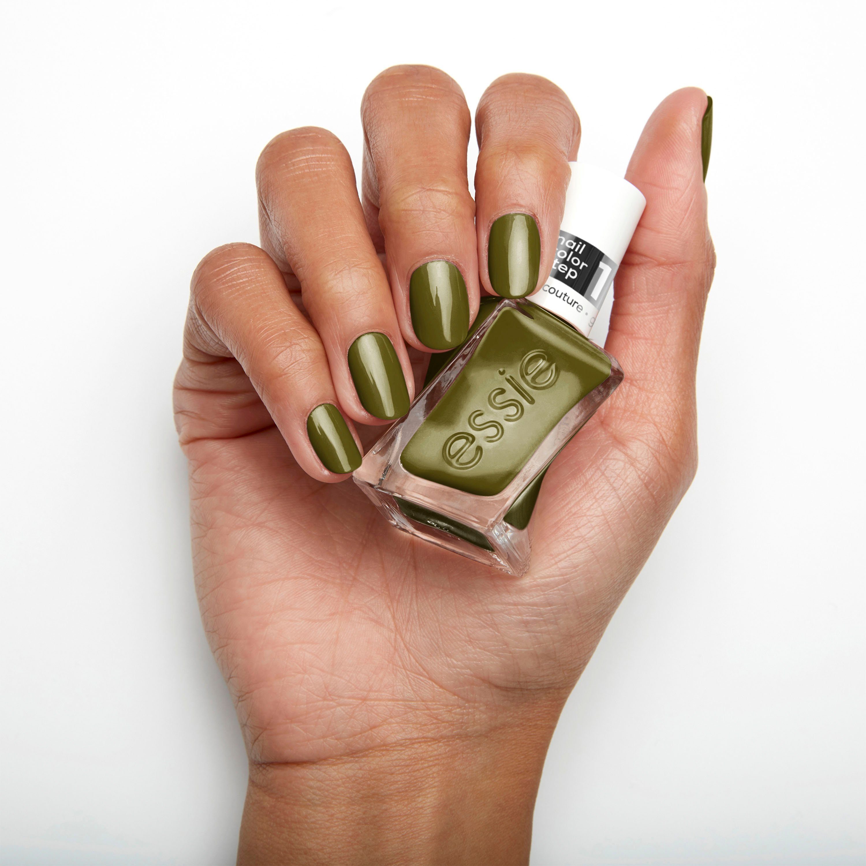 - couture plaid, Nagellack, gel 540 gel totally couture essie