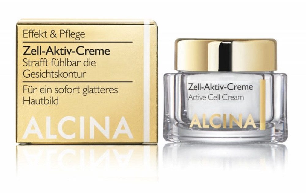 ALCINA Tagescreme ALCINA Effekt und Pflege Zell-Aktiv-Creme 50 ml Packung, Fältchen. mehr