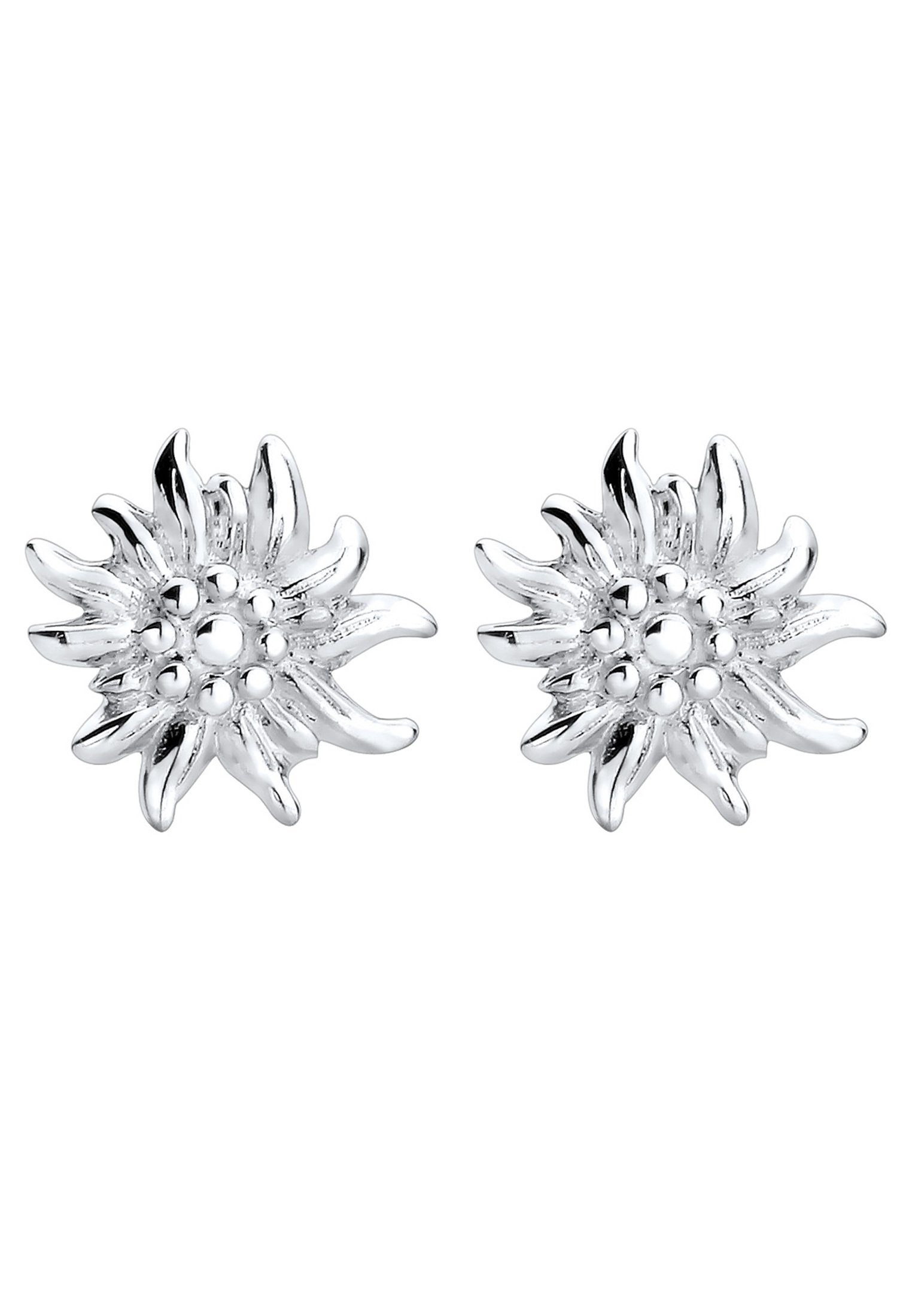 Elli Elli Edelweiss Edelweiss Silber, Paar Ohrstecker 925 Ohrringe Filigran