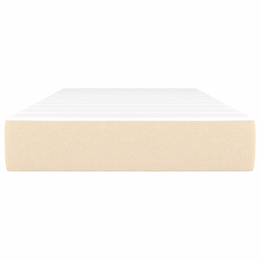 Boxspringmatratze Taschenfederkernmatratze für Kinder Creme 80x160 günstig online kaufen