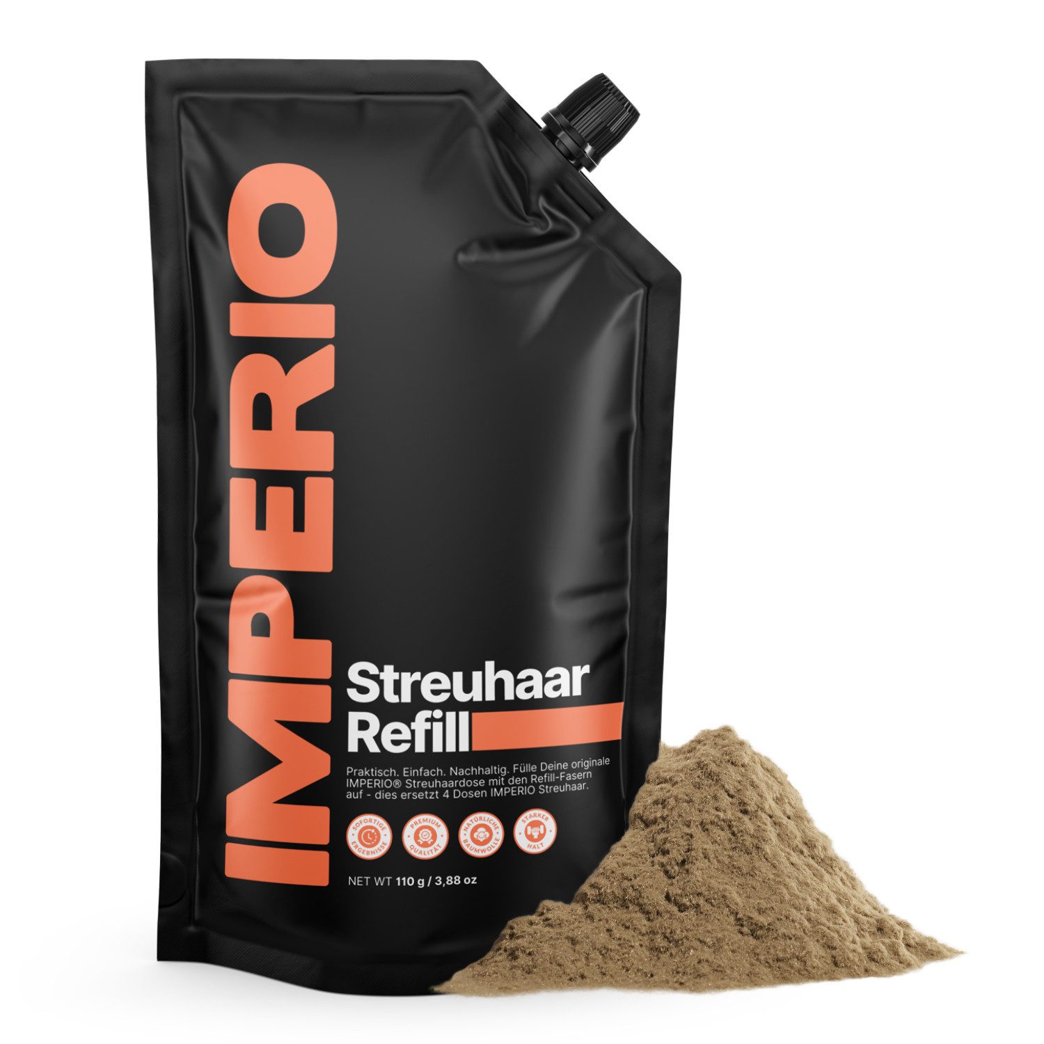 Haarpuder Streuhaar Refill Pack - Nachfüllpack mit den Original Streuhaarfasern
