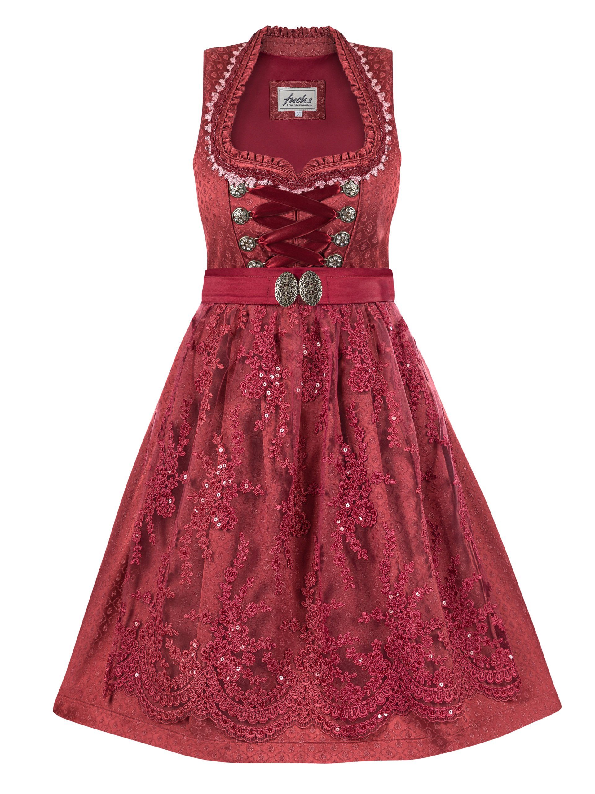 Trachten24.de Dirndl Midi Dirndl Minni beere günstig online kaufen
