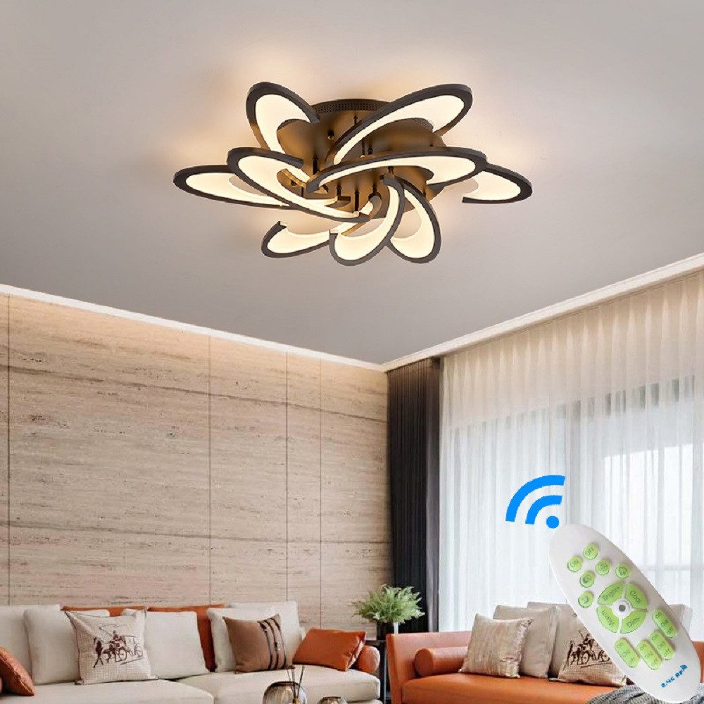 Eurotondisplay LED Deckenleuchte LED Deckenleuchte Fernbedienung günstig online kaufen