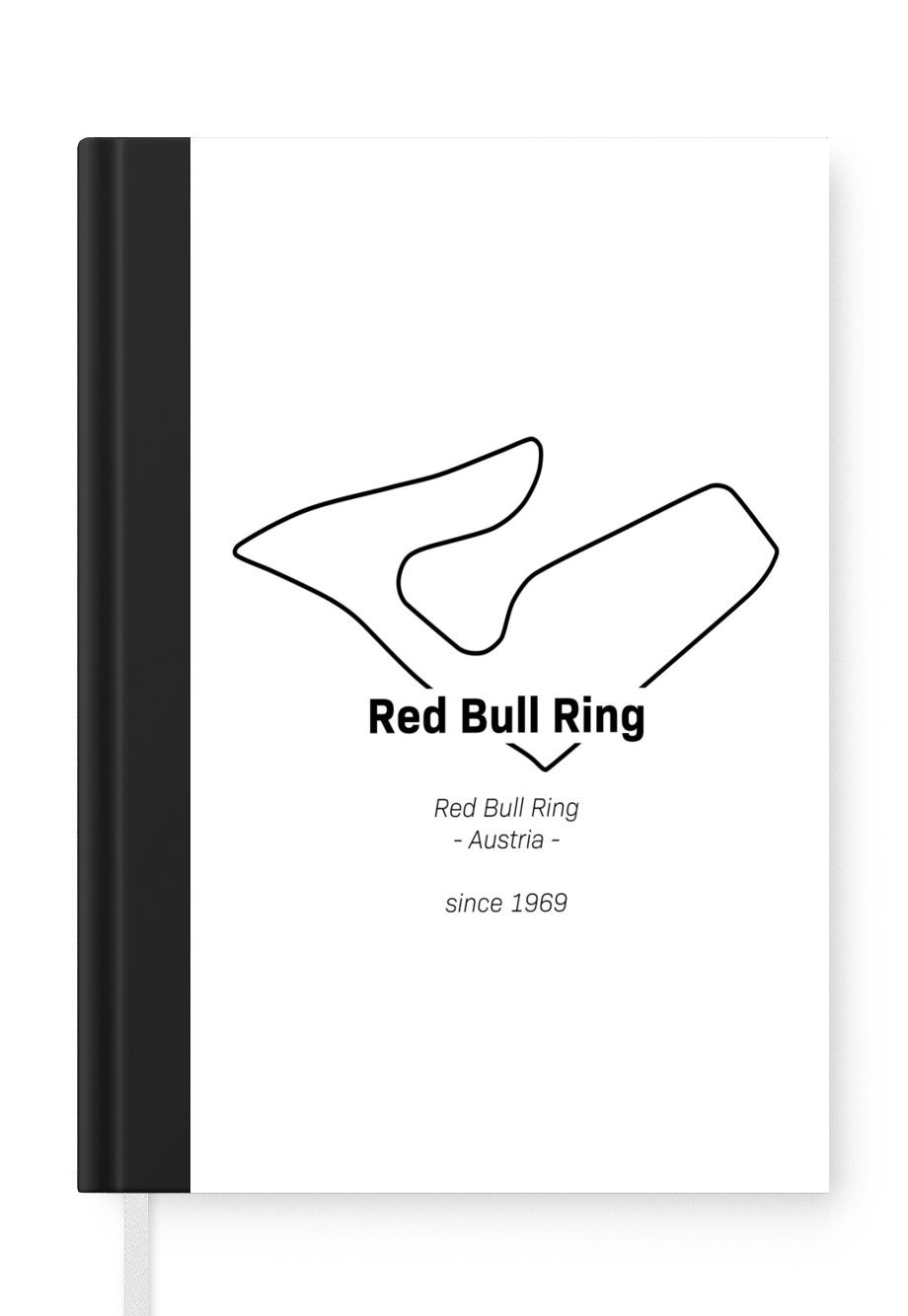 MuchoWow Notizbuch Red Bull Ring - Formel 1 - Rennstrecke, Journal, Merkzettel, Tagebuch, Notizheft, A5, 98 Seiten, Haushaltsbuch