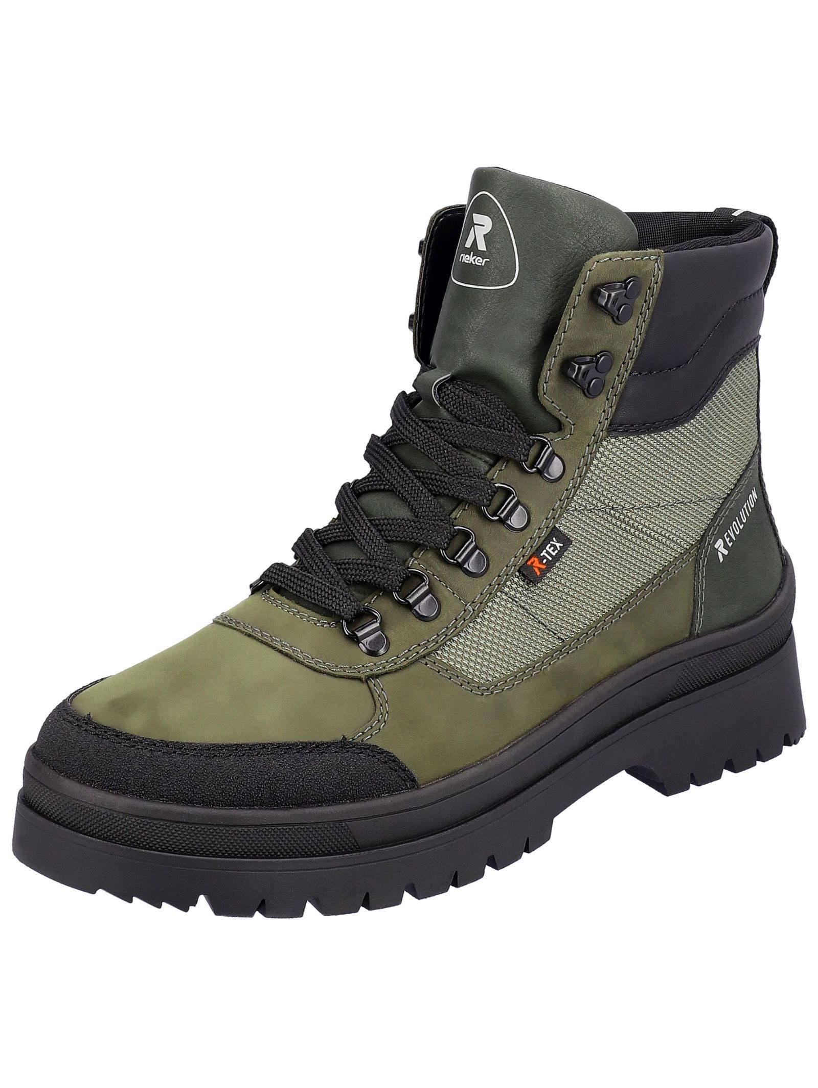 Rieker Rieker Stiefelette Leder/Textil Schnürstiefelette