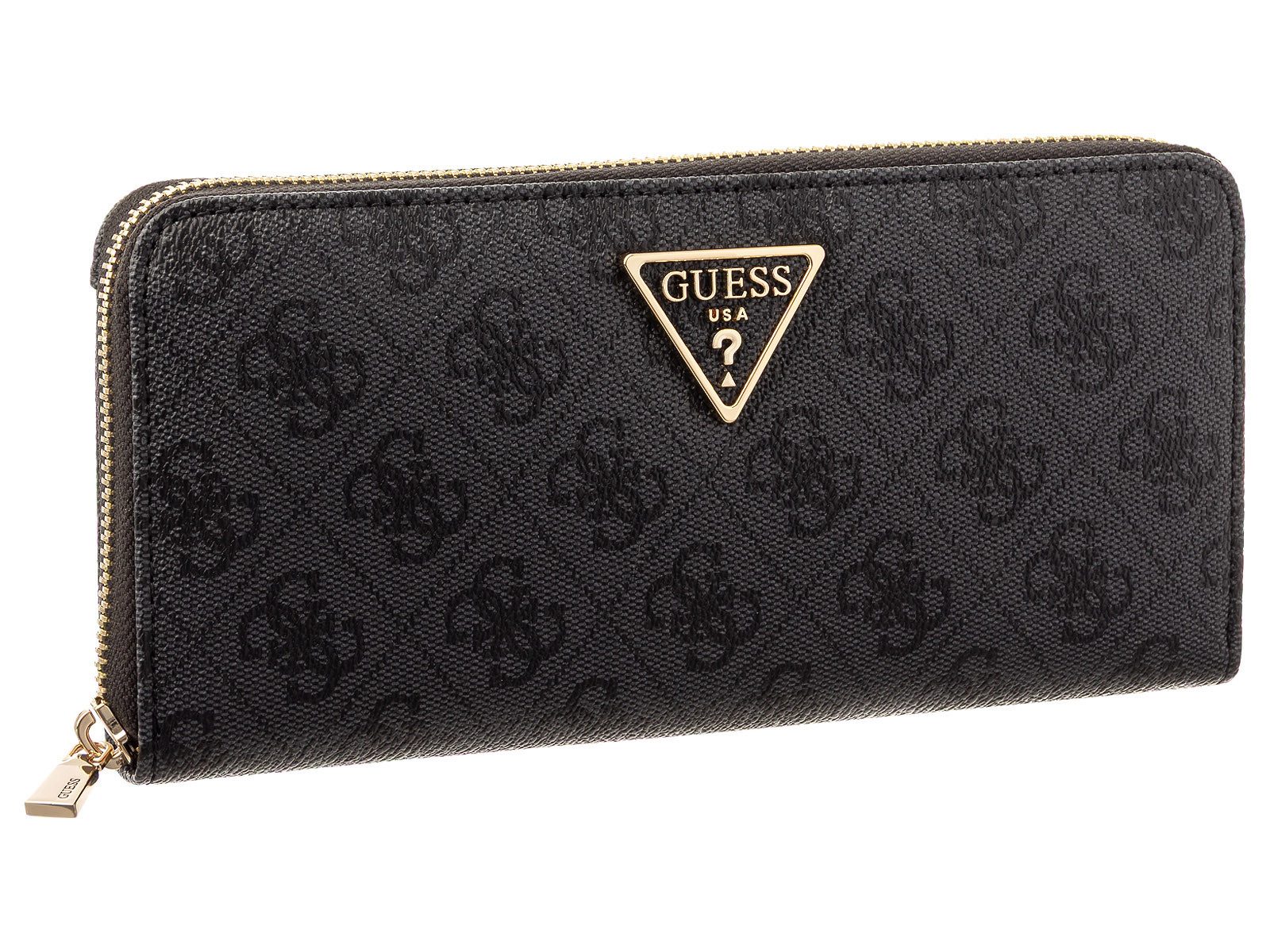 Guess Geldbörse SWSG7459146 LAUREL II SLG LARGE ZIP AROUND Woman (Stück, 1-tlg., 1), Logoschriftzug