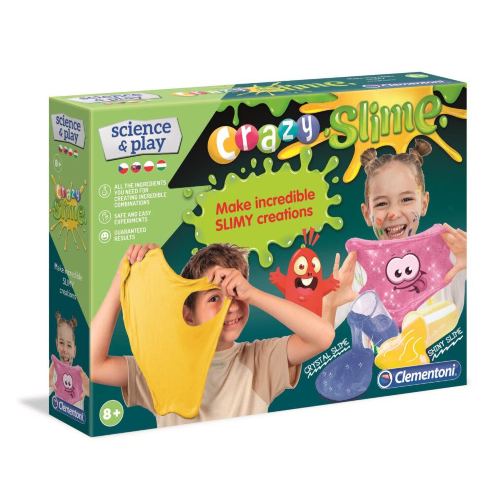 Clementoni® Spiel Crazy Slime-Herstellungsset Clementoni